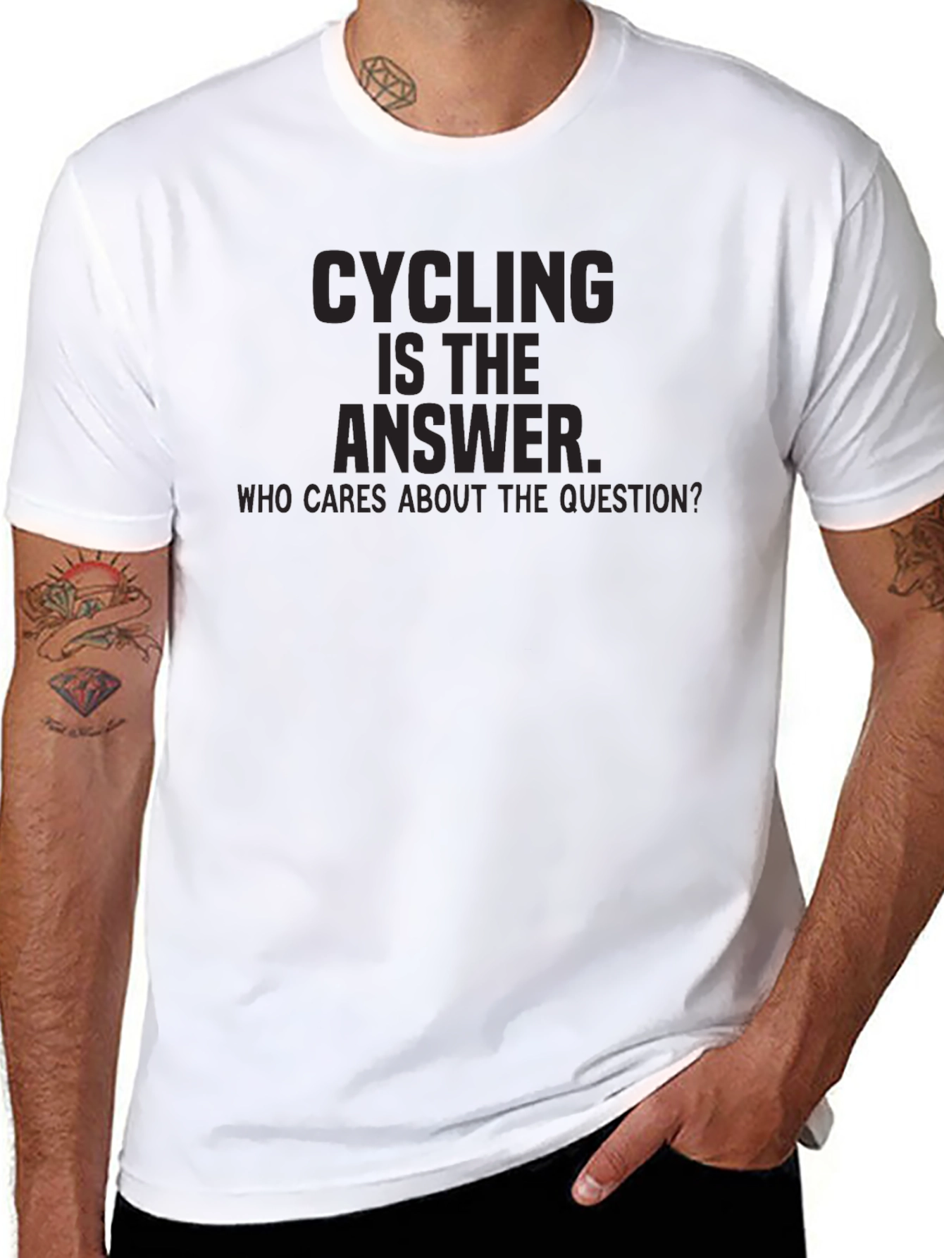 Cycling Is The Answer T-Shirt