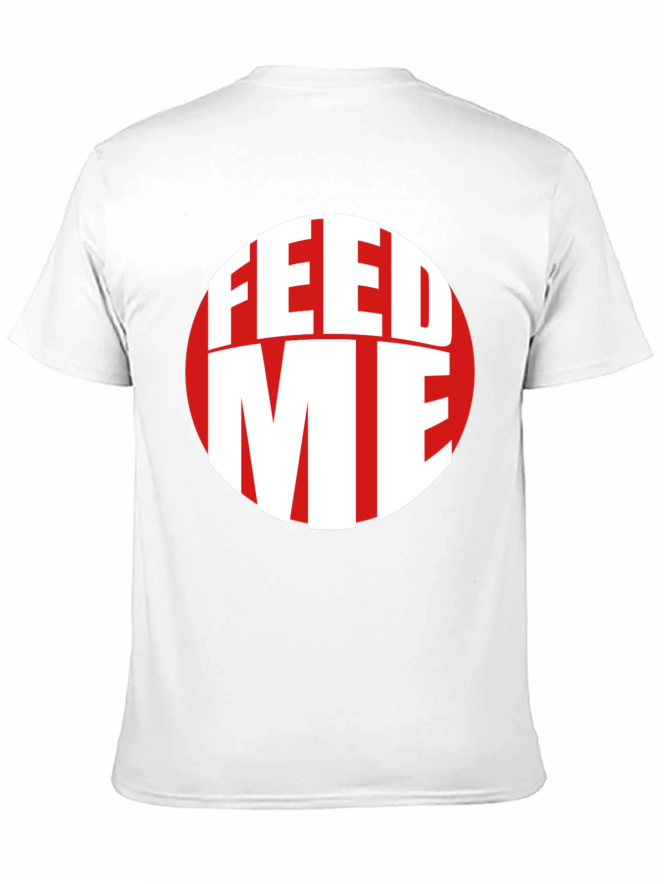 Feed Me Graphic Tee - Trendy Circle Design