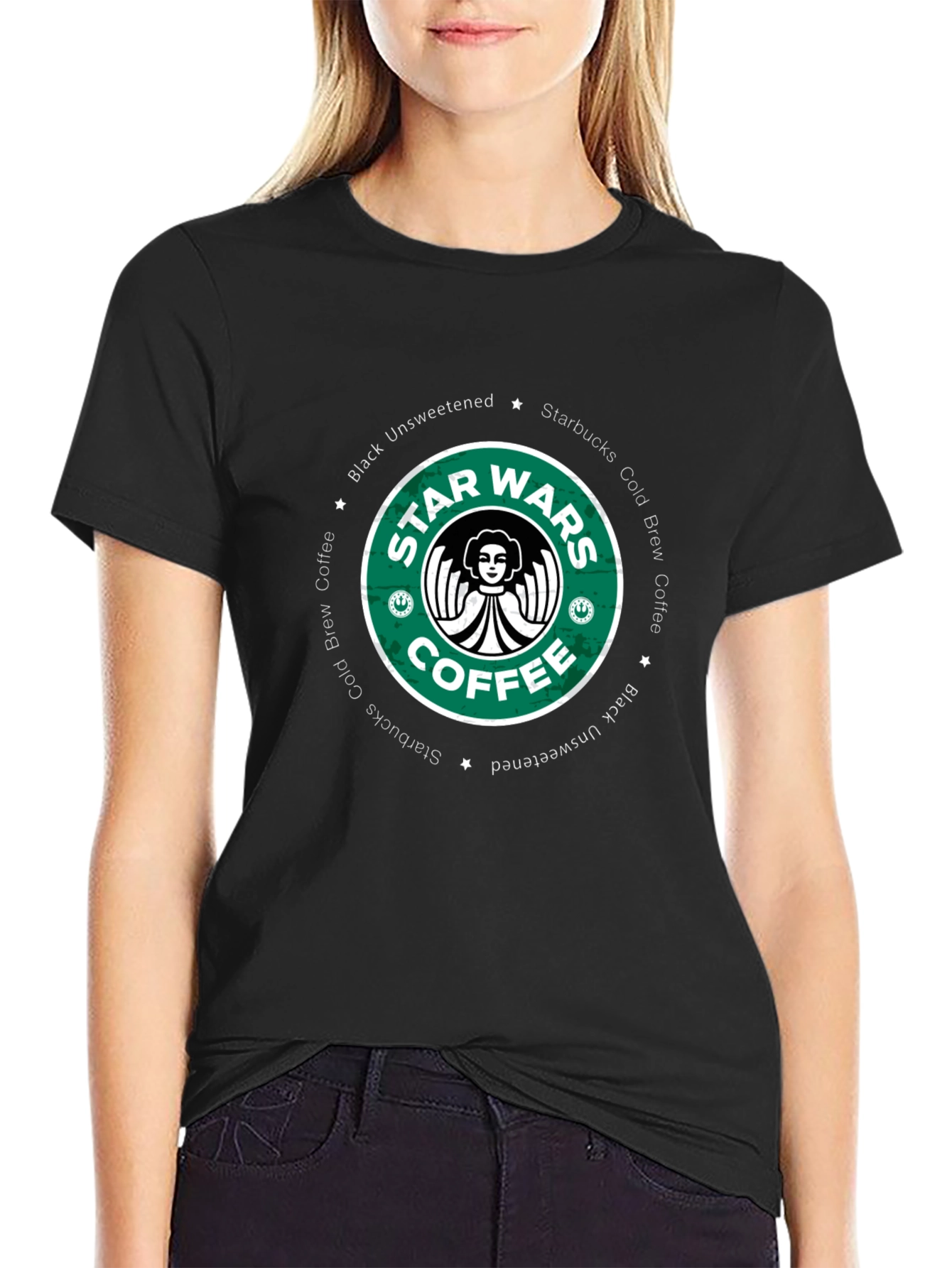 Star Wars Coffee T-Shirt - Black Cold Brew