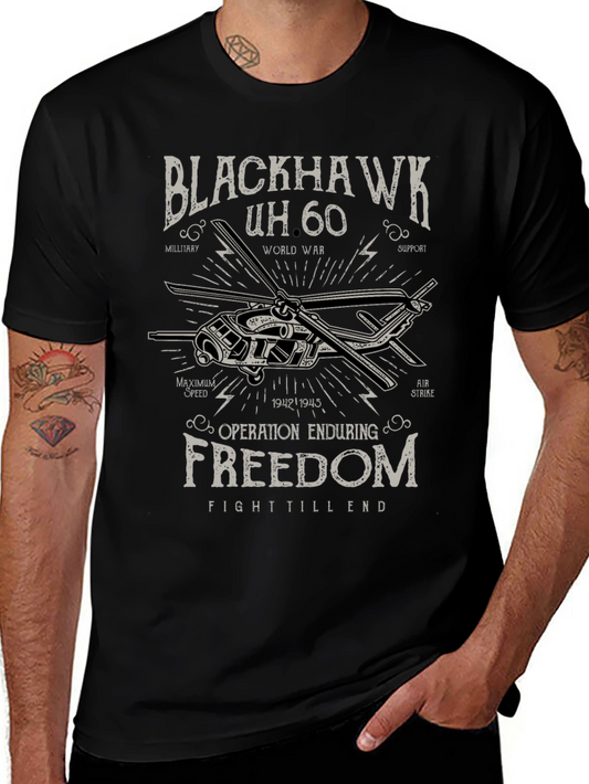 Blackhawk UH-60 Operation Enduring Freedom Graphic T-Shirt