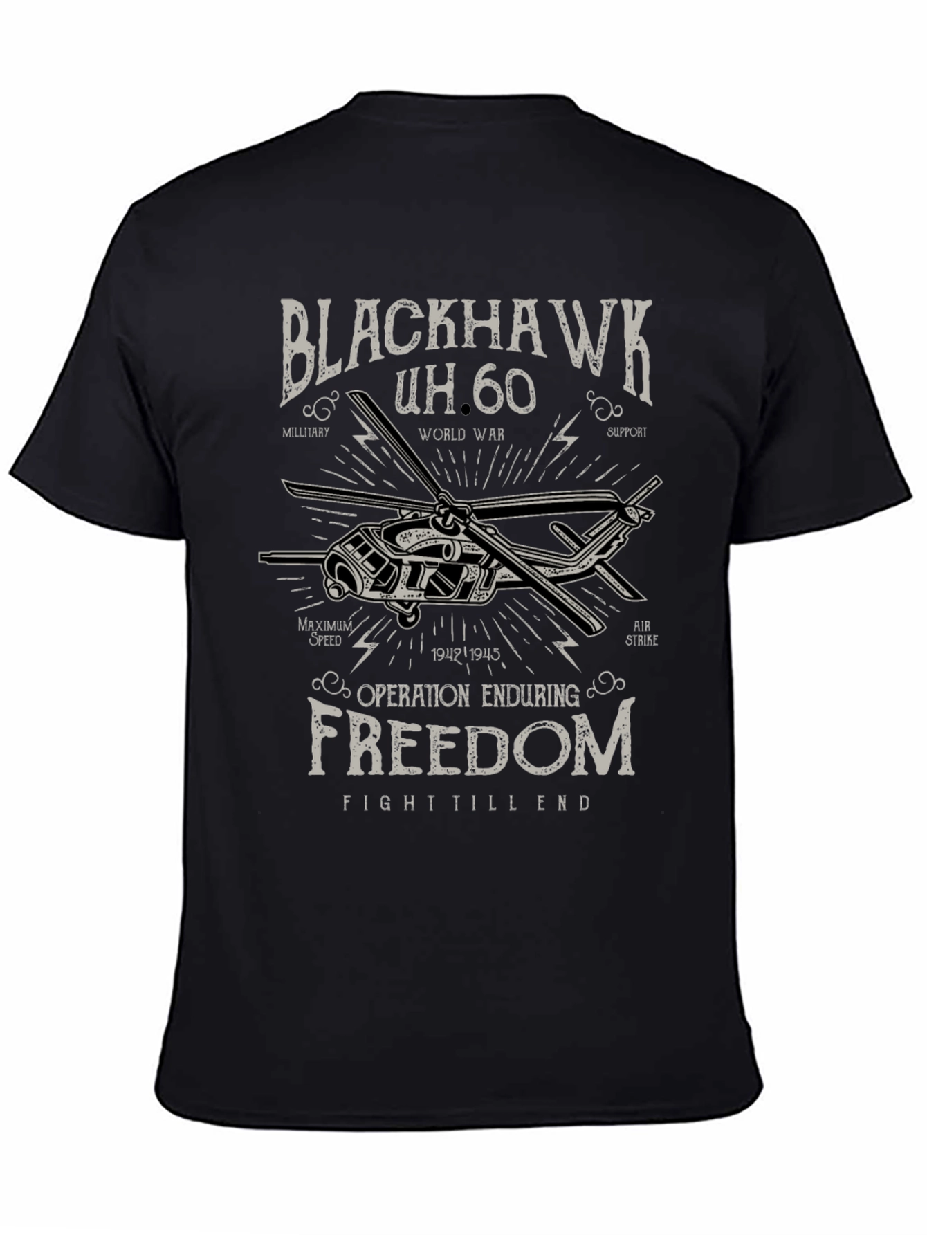 Blackhawk UH-60 Operation Enduring Freedom Graphic T-Shirt