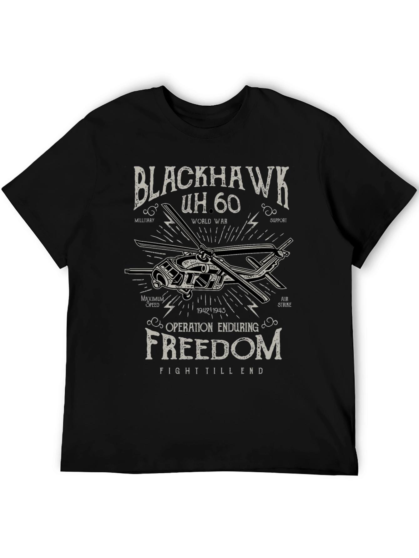 Blackhawk UH-60 Operation Enduring Freedom Graphic T-Shirt