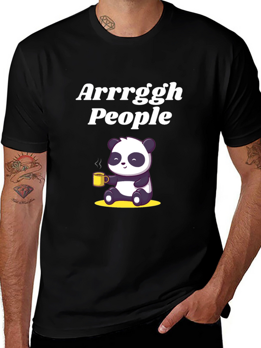 Arrrggh Panda Coffee T-Shirt