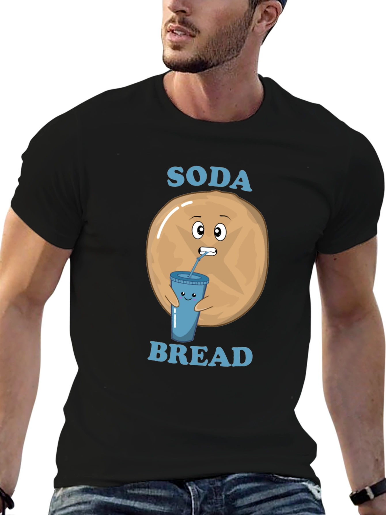 Soda Bread Funny Graphic T-Shirt