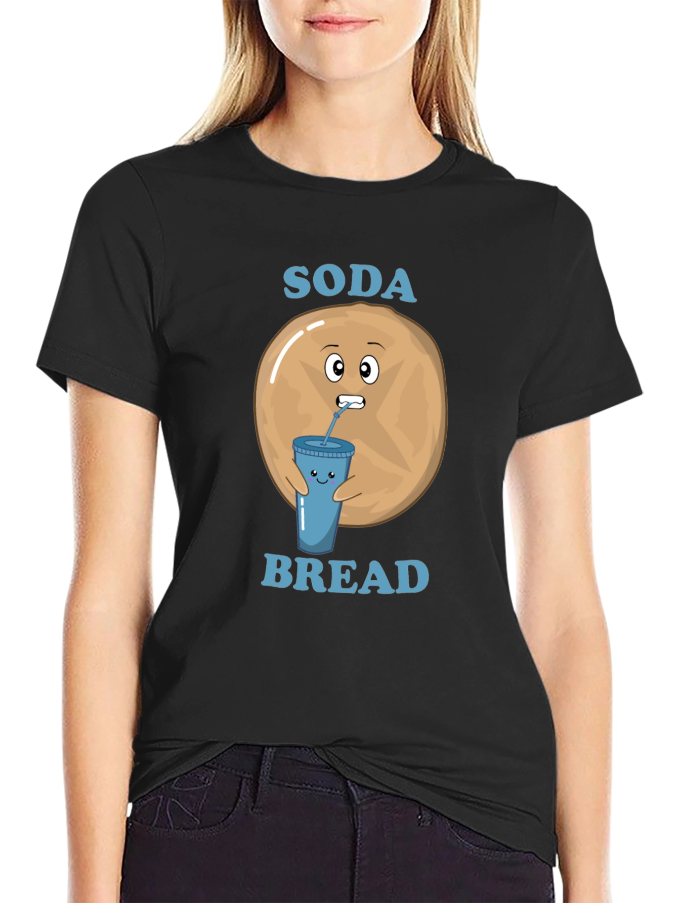Soda Bread Funny Graphic T-Shirt
