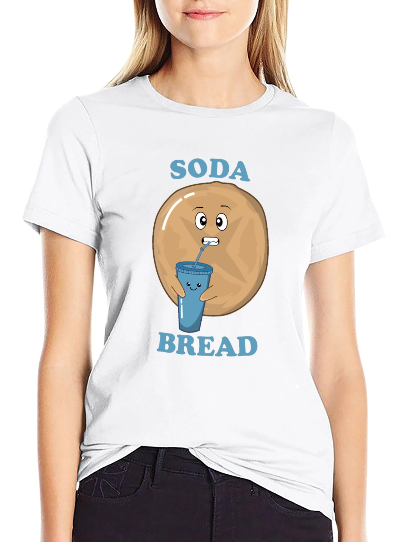 Soda Bread Funny Graphic T-Shirt