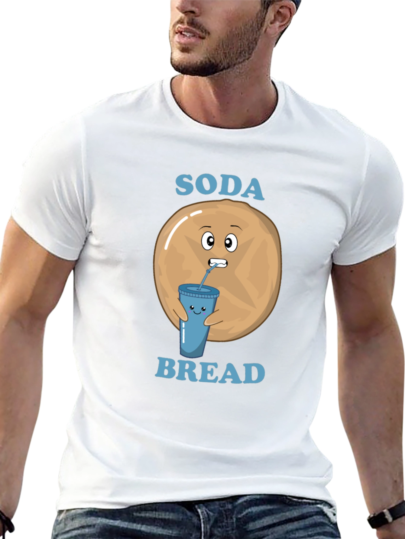 Soda Bread Funny Graphic T-Shirt