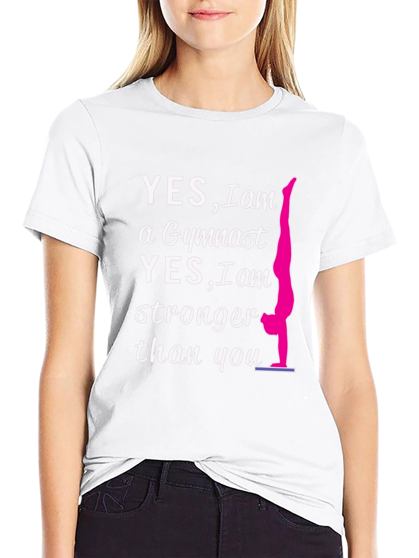 Gymnast T-shirt - Stronger Than You Tee