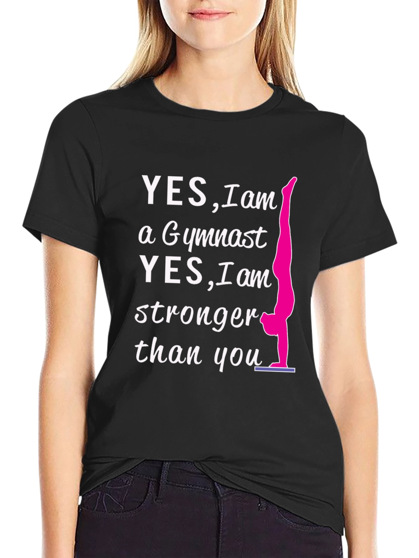 Gymnast T-shirt - Stronger Than You Tee