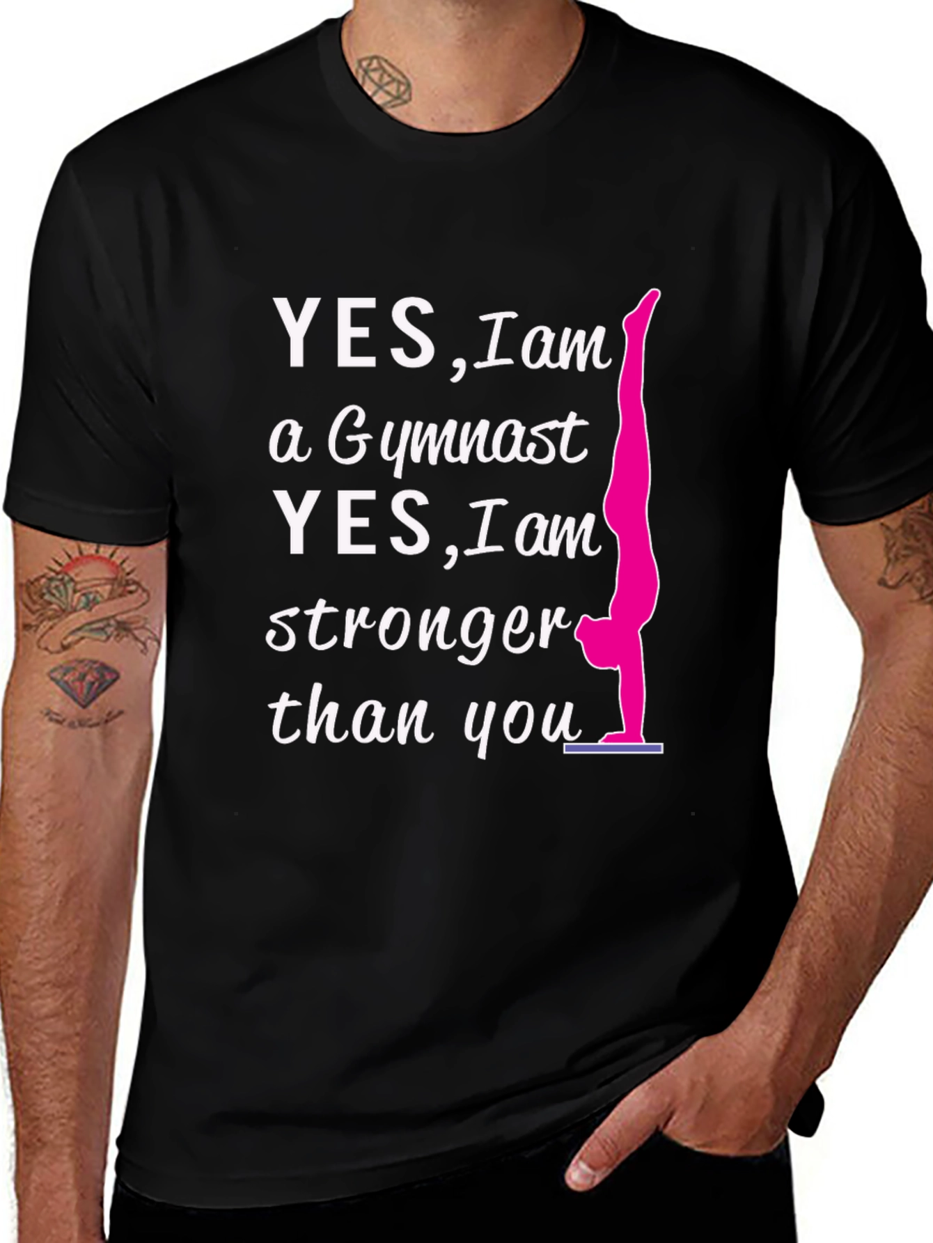 Gymnast T-shirt - Stronger Than You Tee