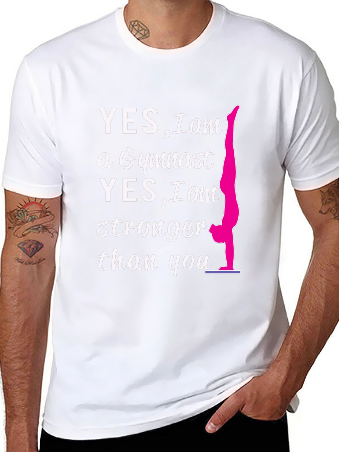 Gymnast T-shirt - Stronger Than You Tee