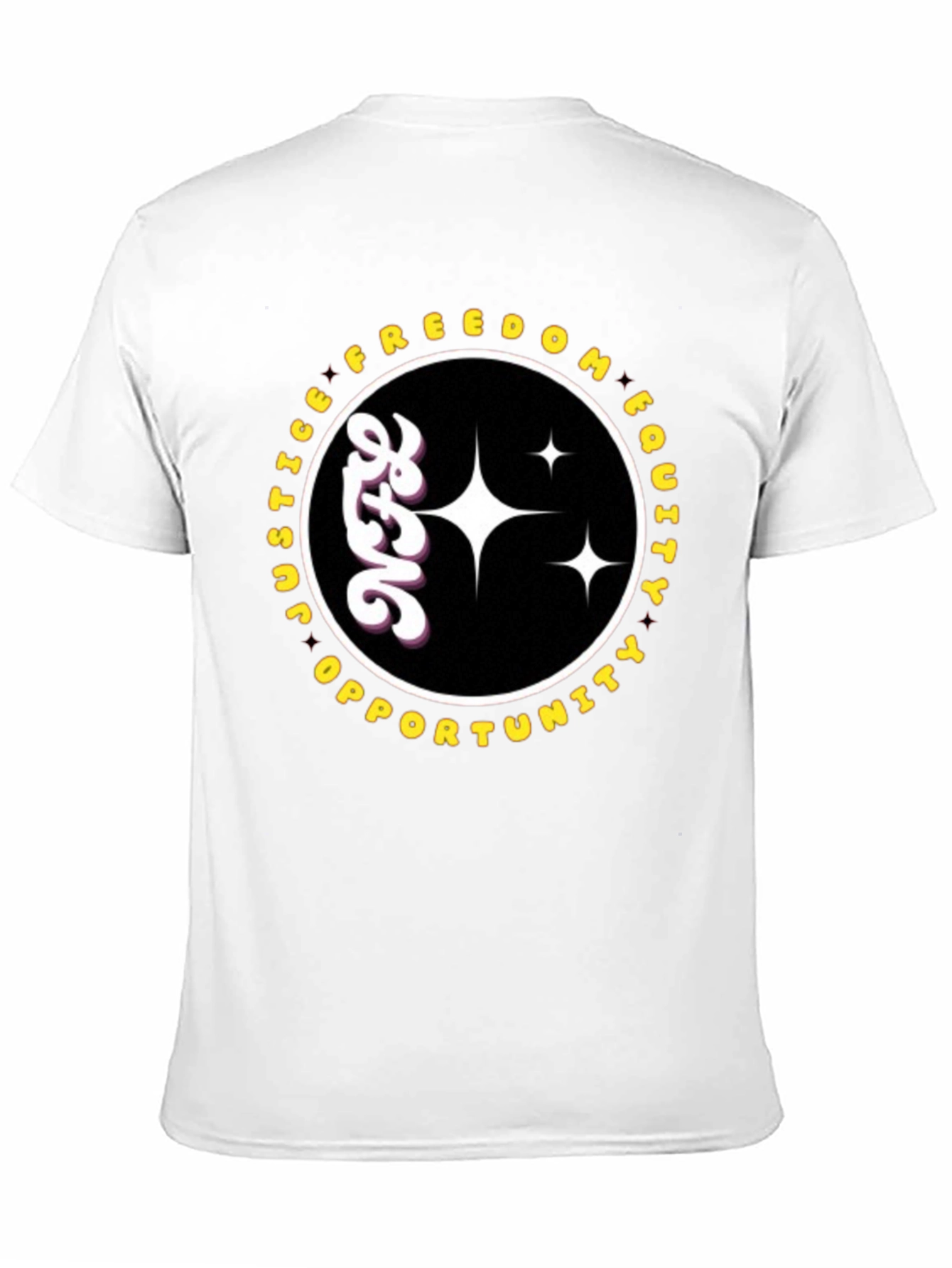 Justice Freedom Equality Opportunity Graphic T-Shirt
