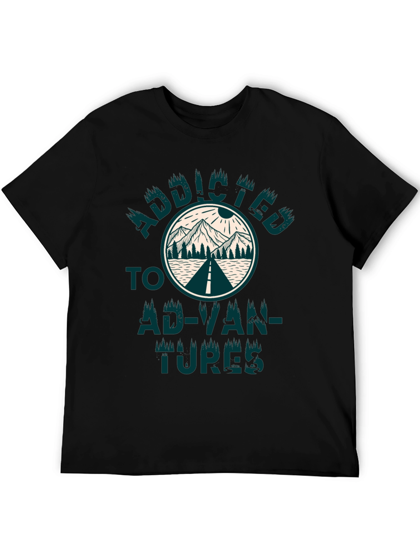 Addicted to Adventures Graphic T-Shirt