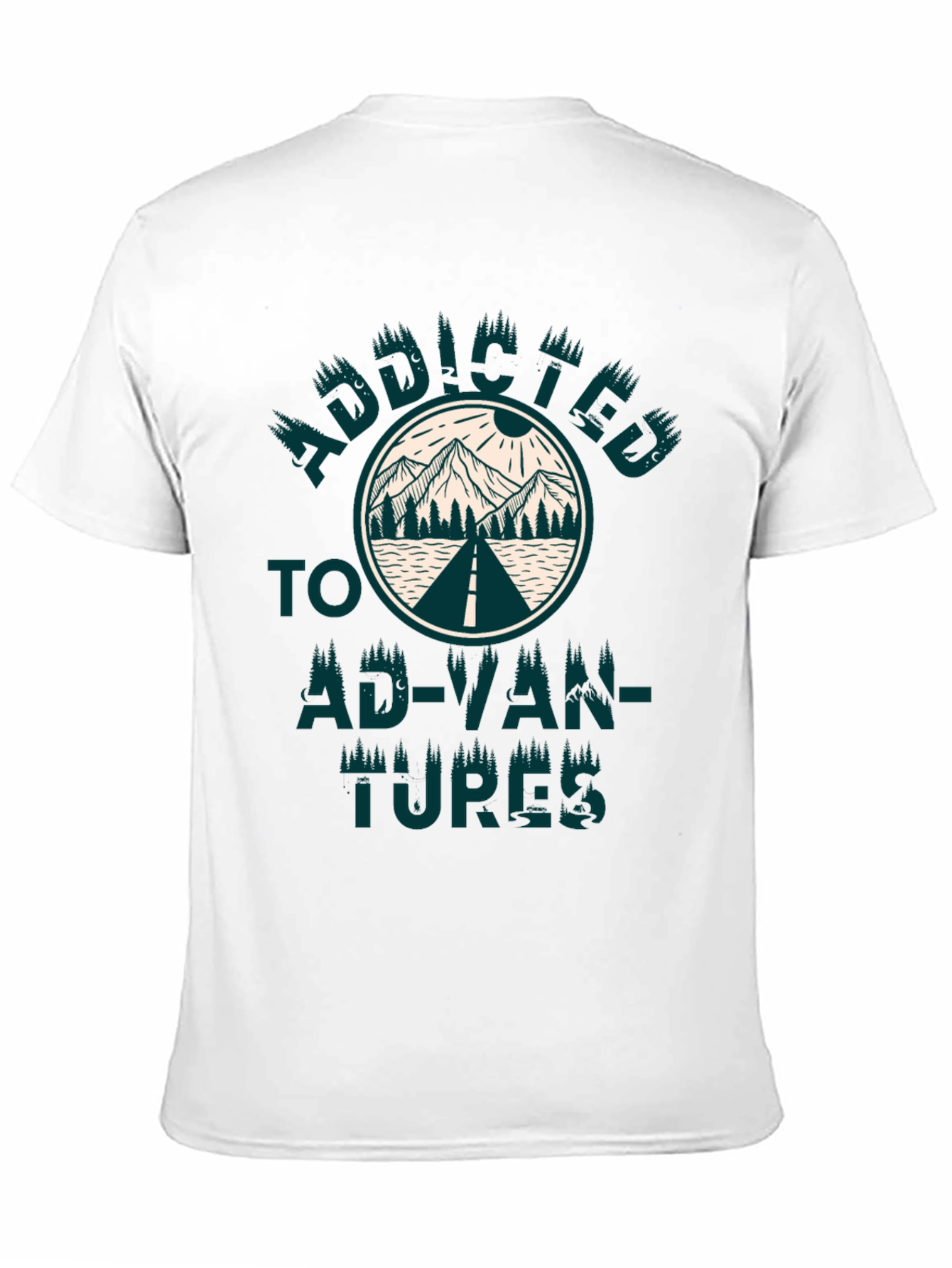 Addicted to Adventures Graphic T-Shirt