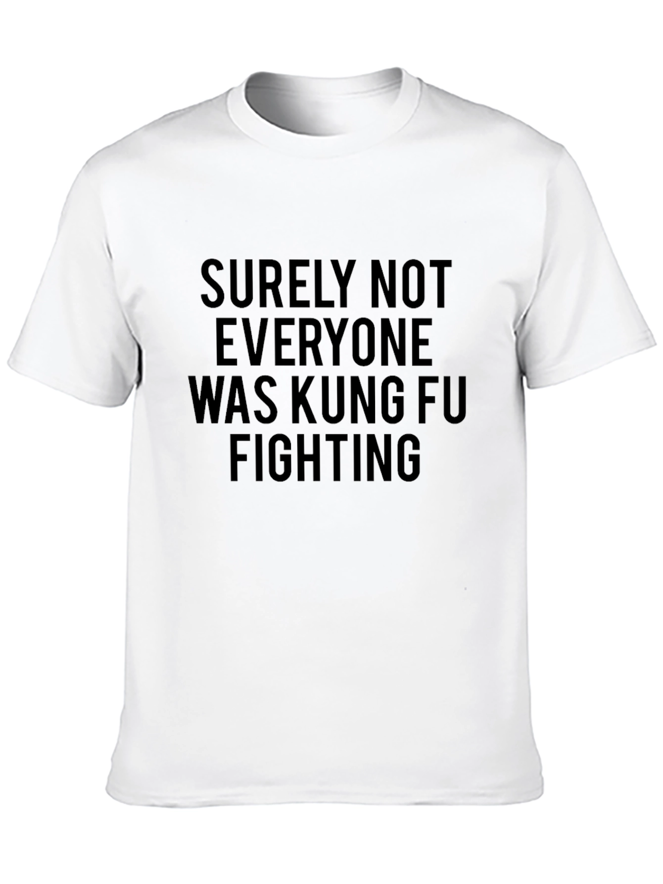 Kung Fu Fighting Funny Graphic Tee