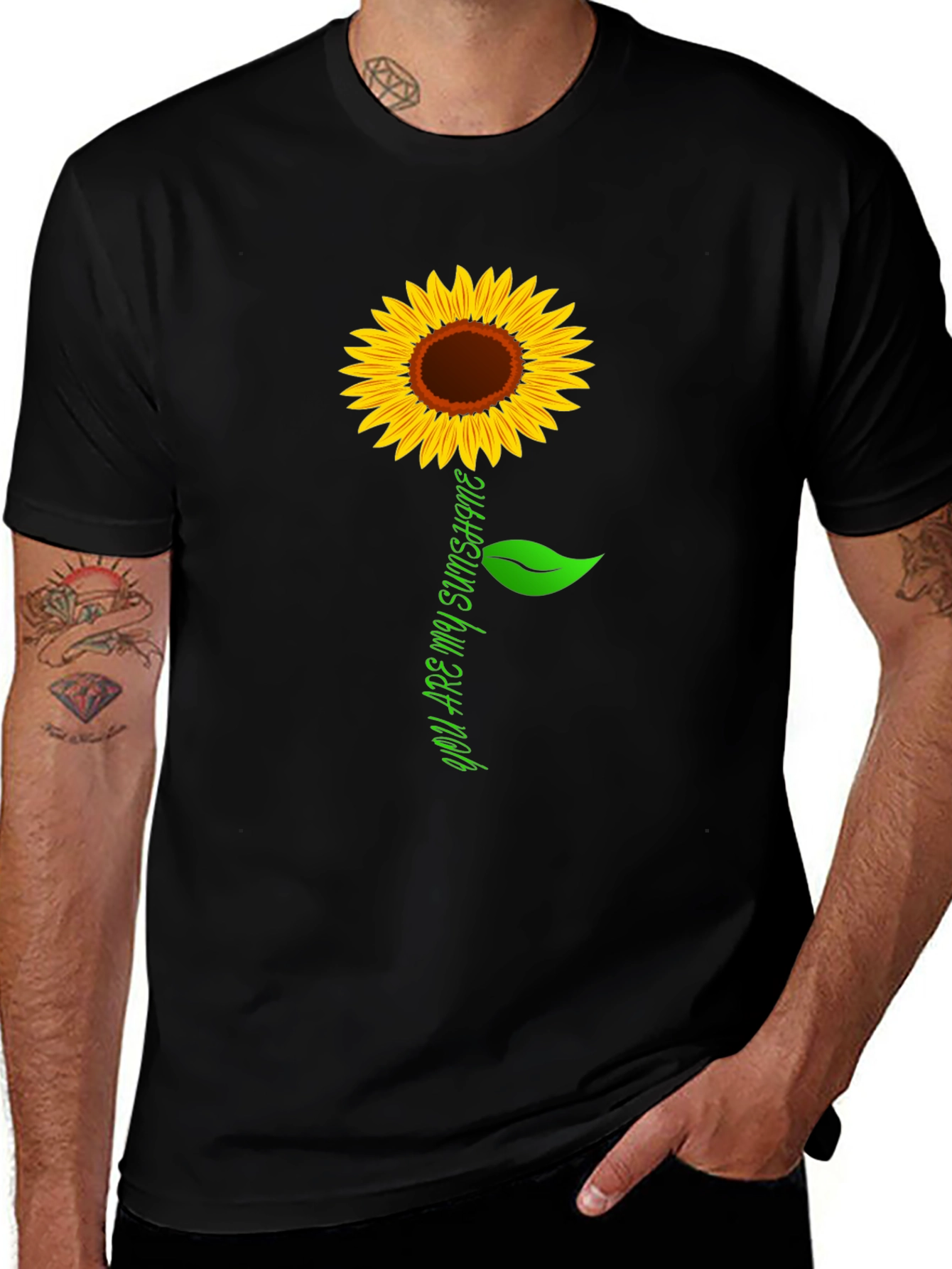 You Are My Sunshine Sunflower T-Shirt