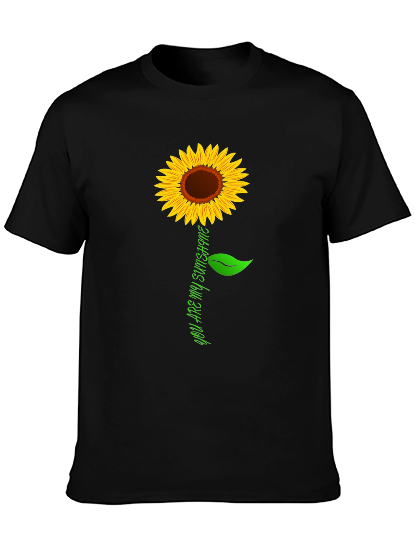 You Are My Sunshine Sunflower T-Shirt
