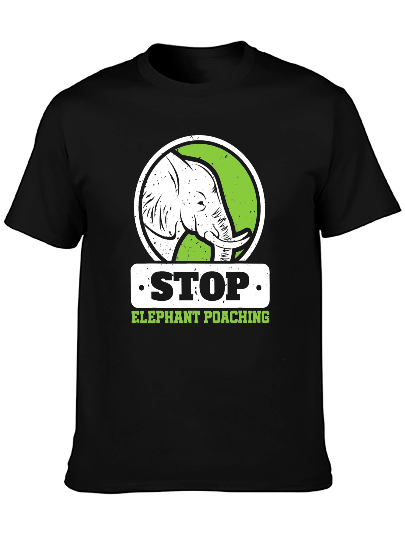 Stop Elephant Poaching Graphic T-Shirt