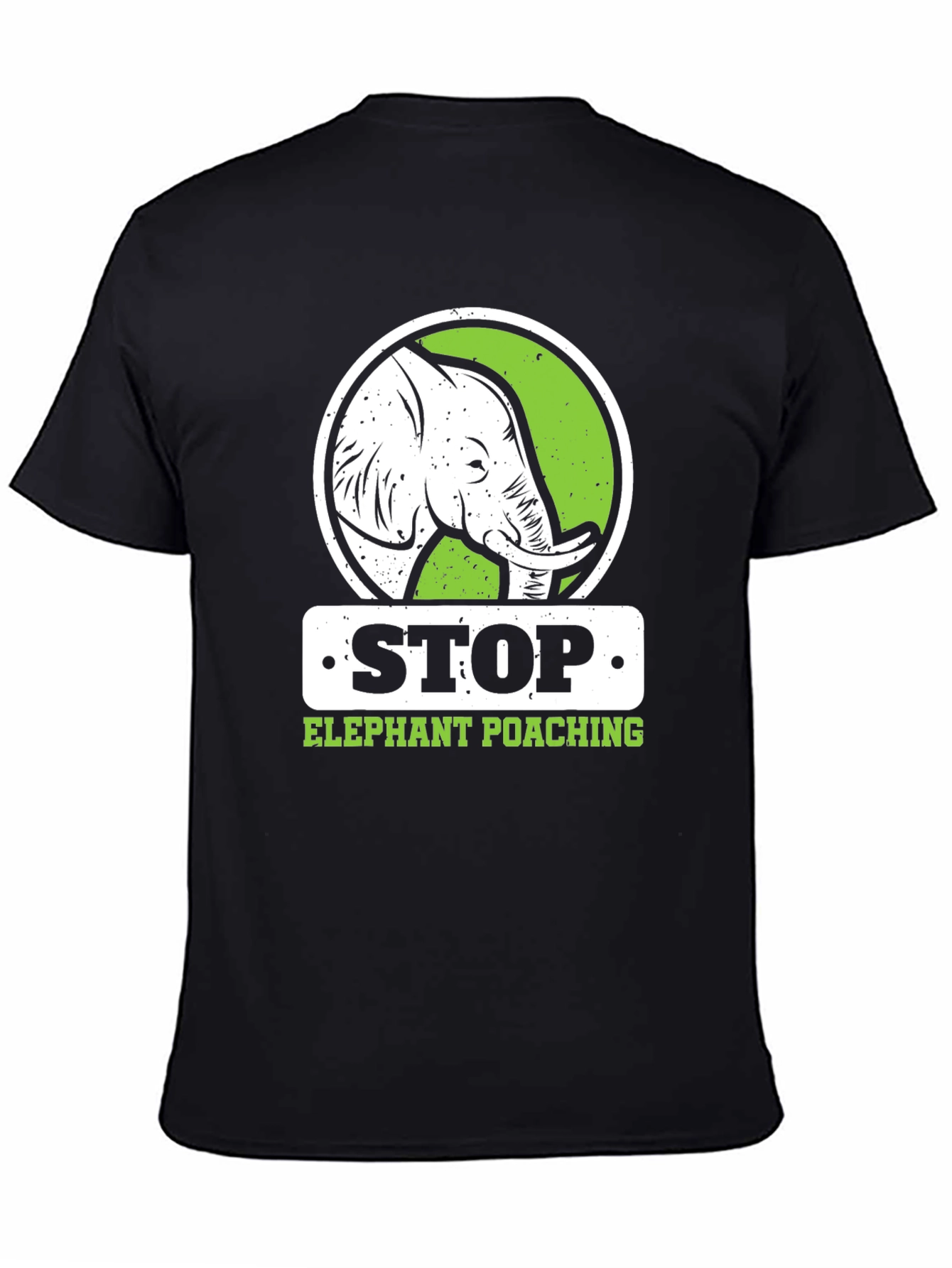 Stop Elephant Poaching Graphic T-Shirt