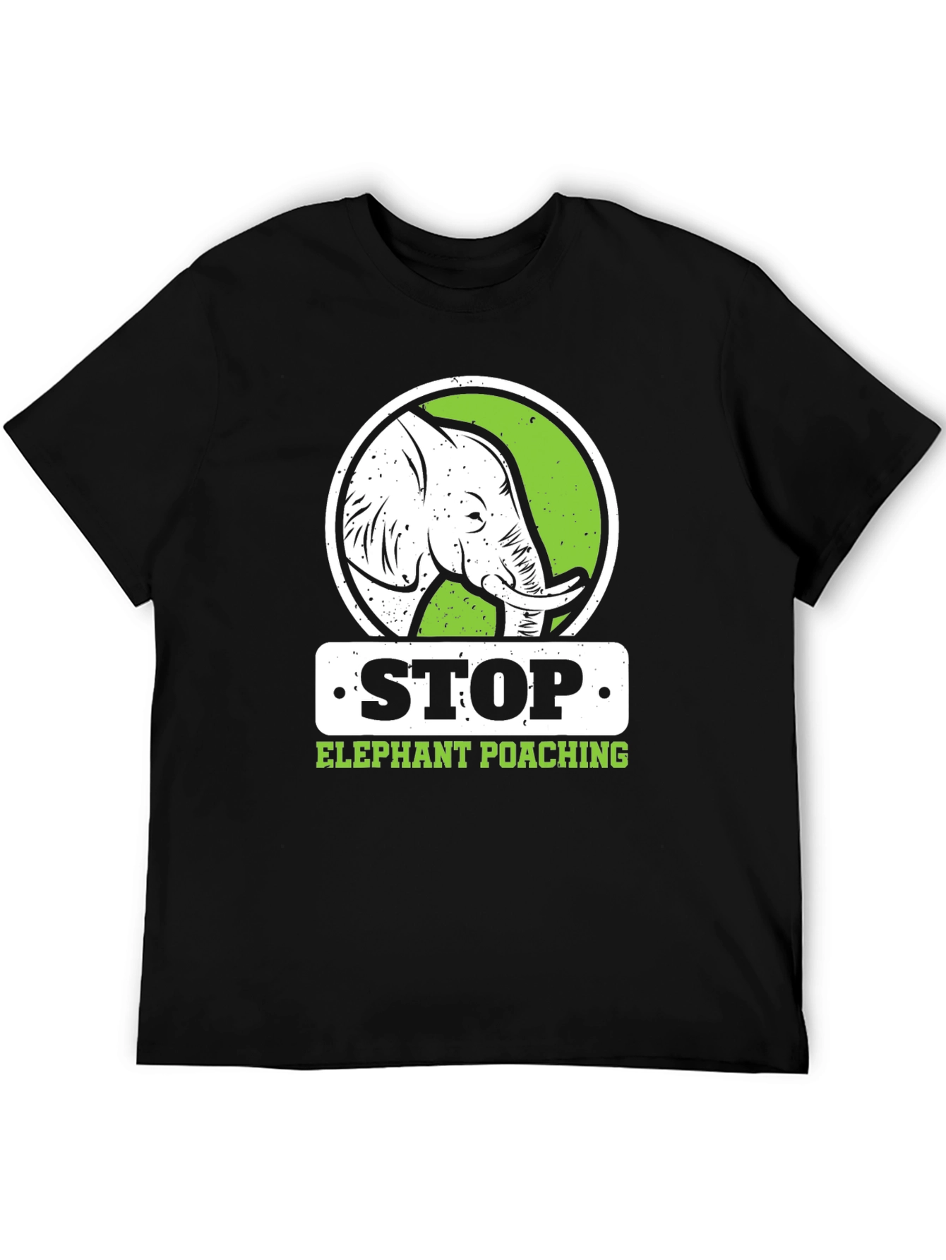 Stop Elephant Poaching Graphic T-Shirt