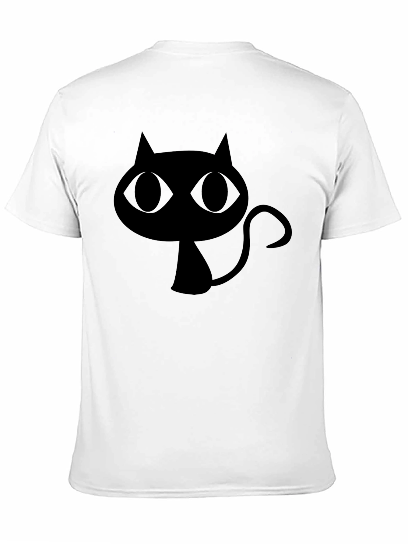 Black Cat Graphic T-Shirt - Trendy Casual Wear