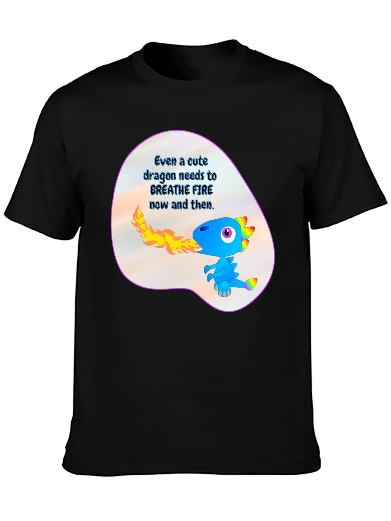 Cute Dragon Fire T-Shirt