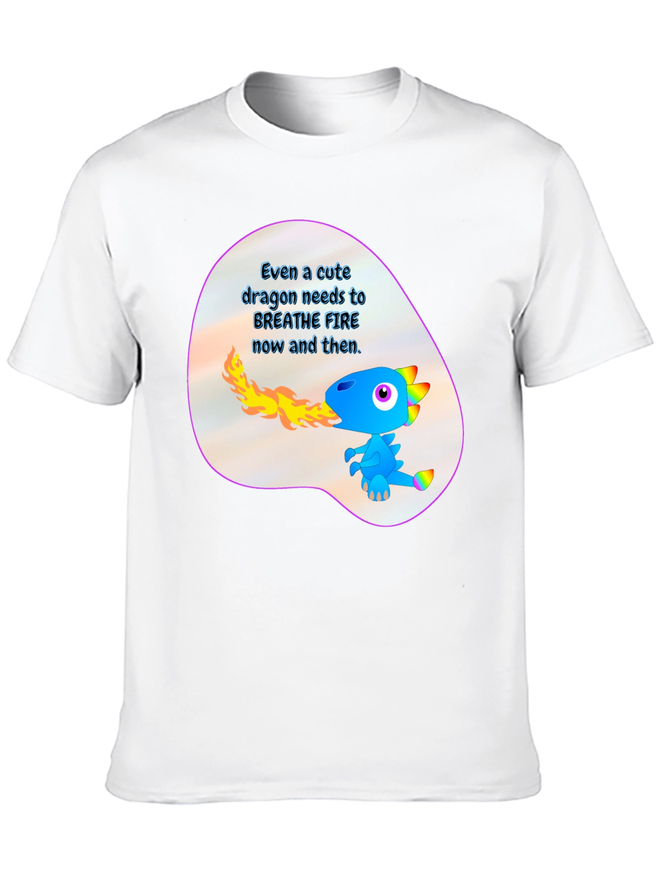 Cute Dragon Fire T-Shirt