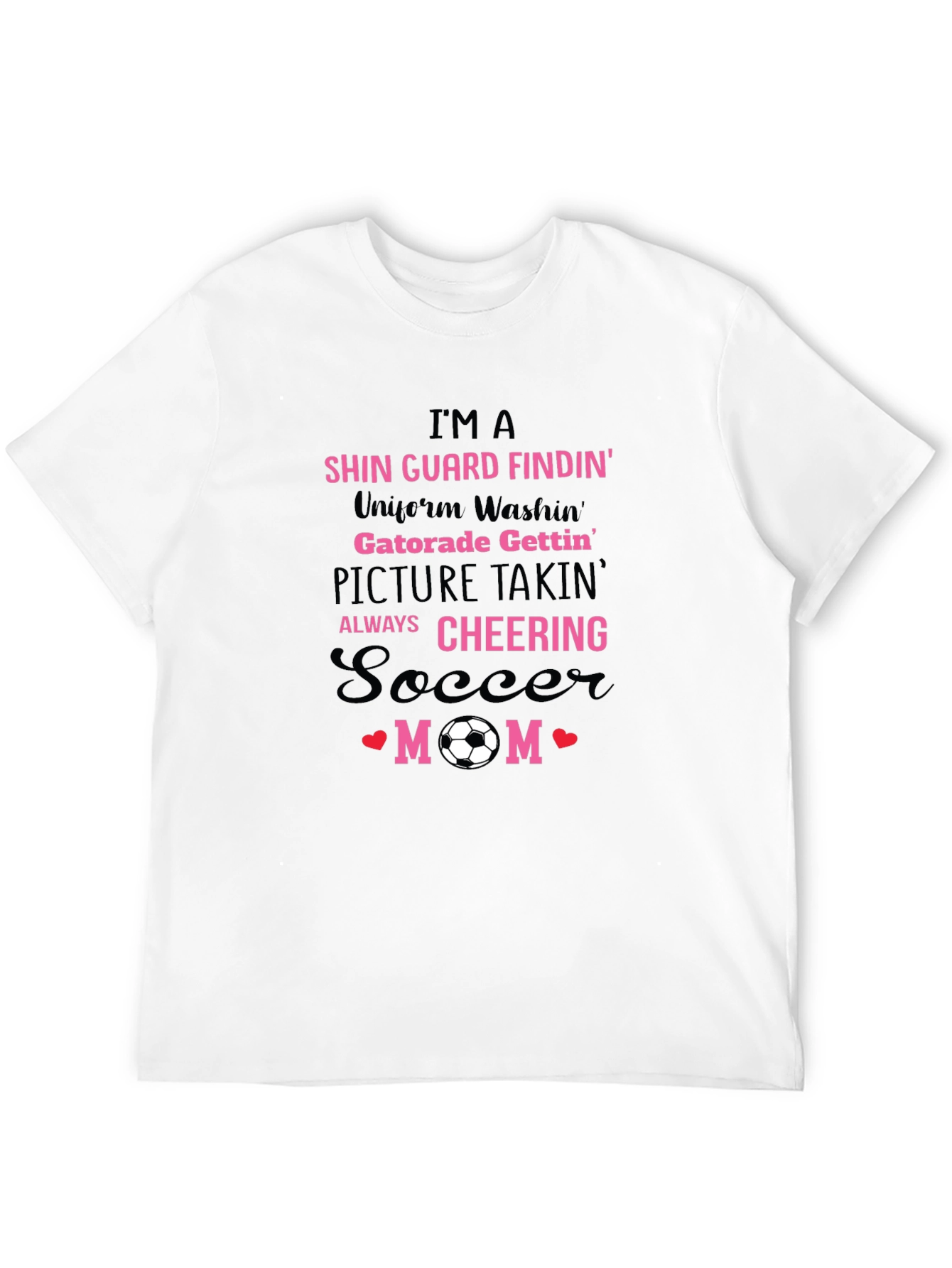 Soccer Mom T-Shirt - Shin Guard Findin Design