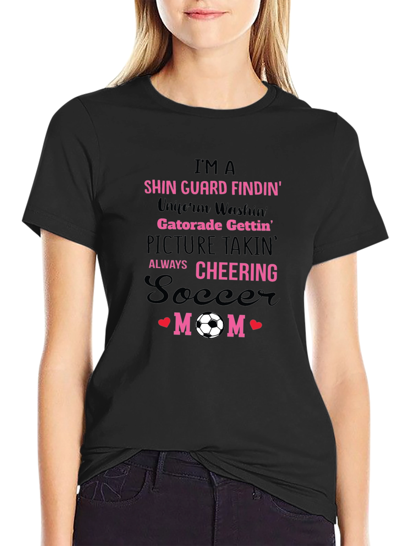 Soccer Mom T-Shirt - Shin Guard Findin Design