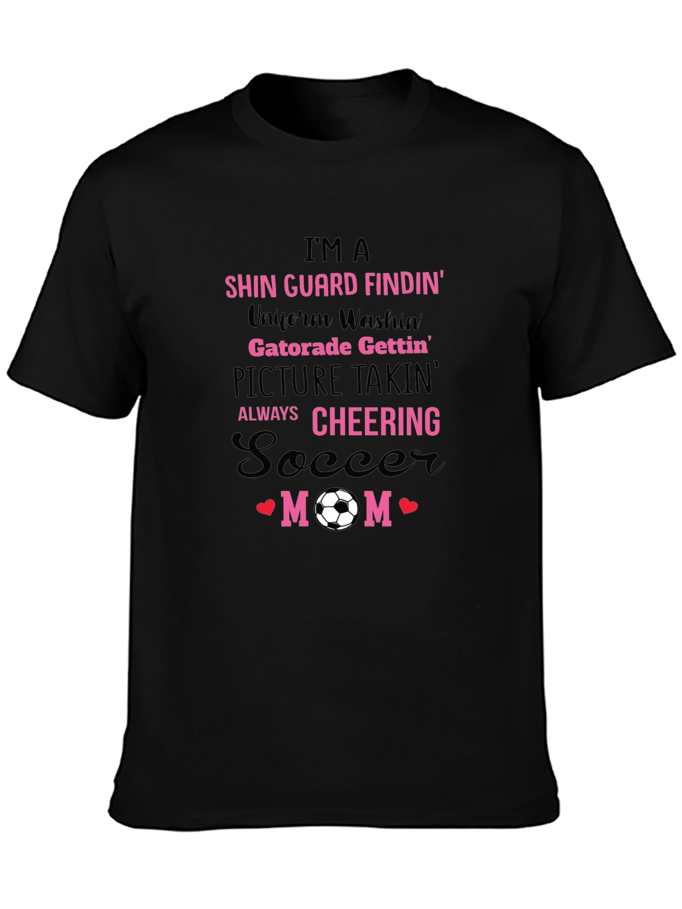 Soccer Mom T-Shirt - Shin Guard Findin Design