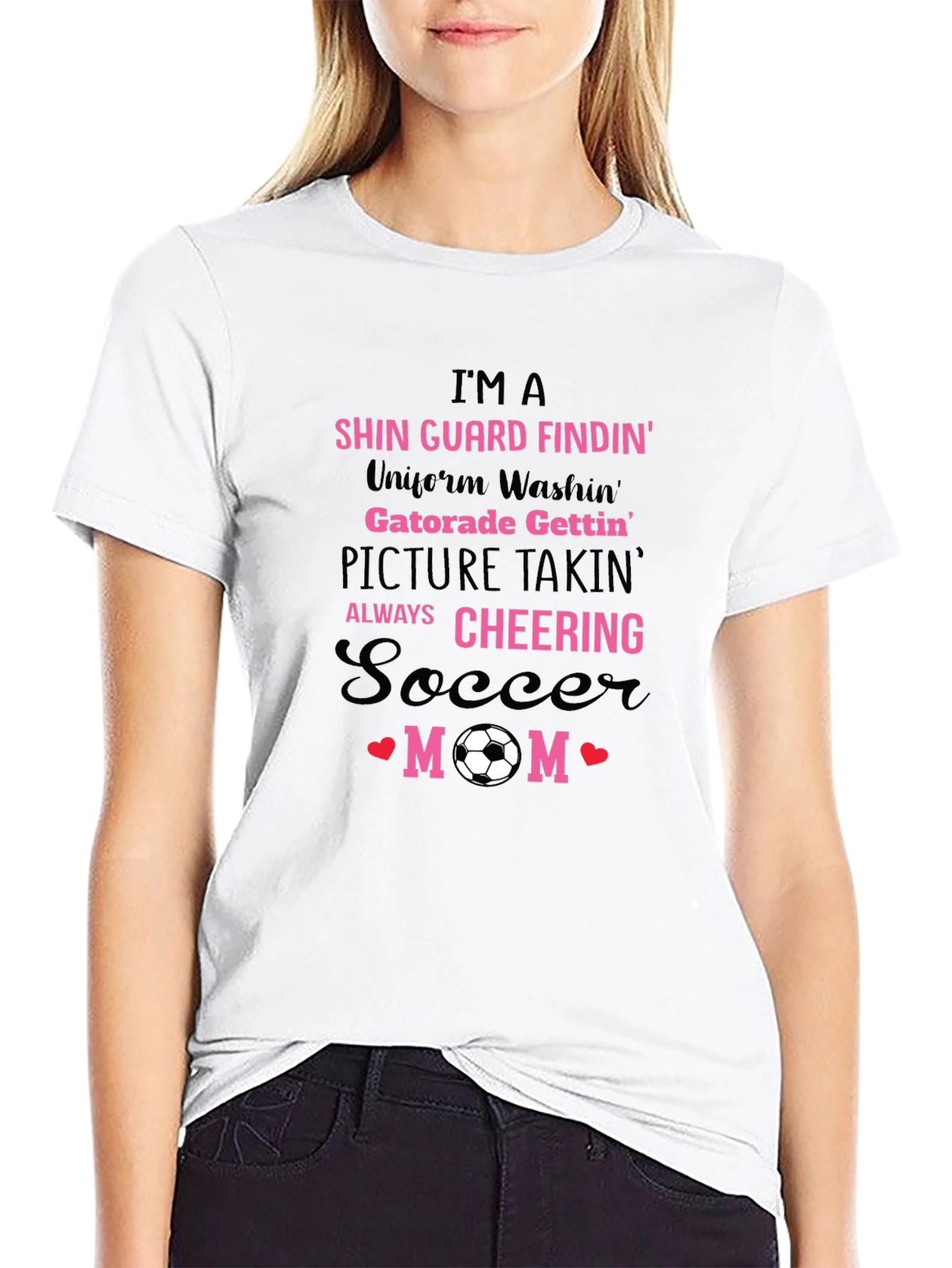 Soccer Mom T-Shirt - Shin Guard Findin Design