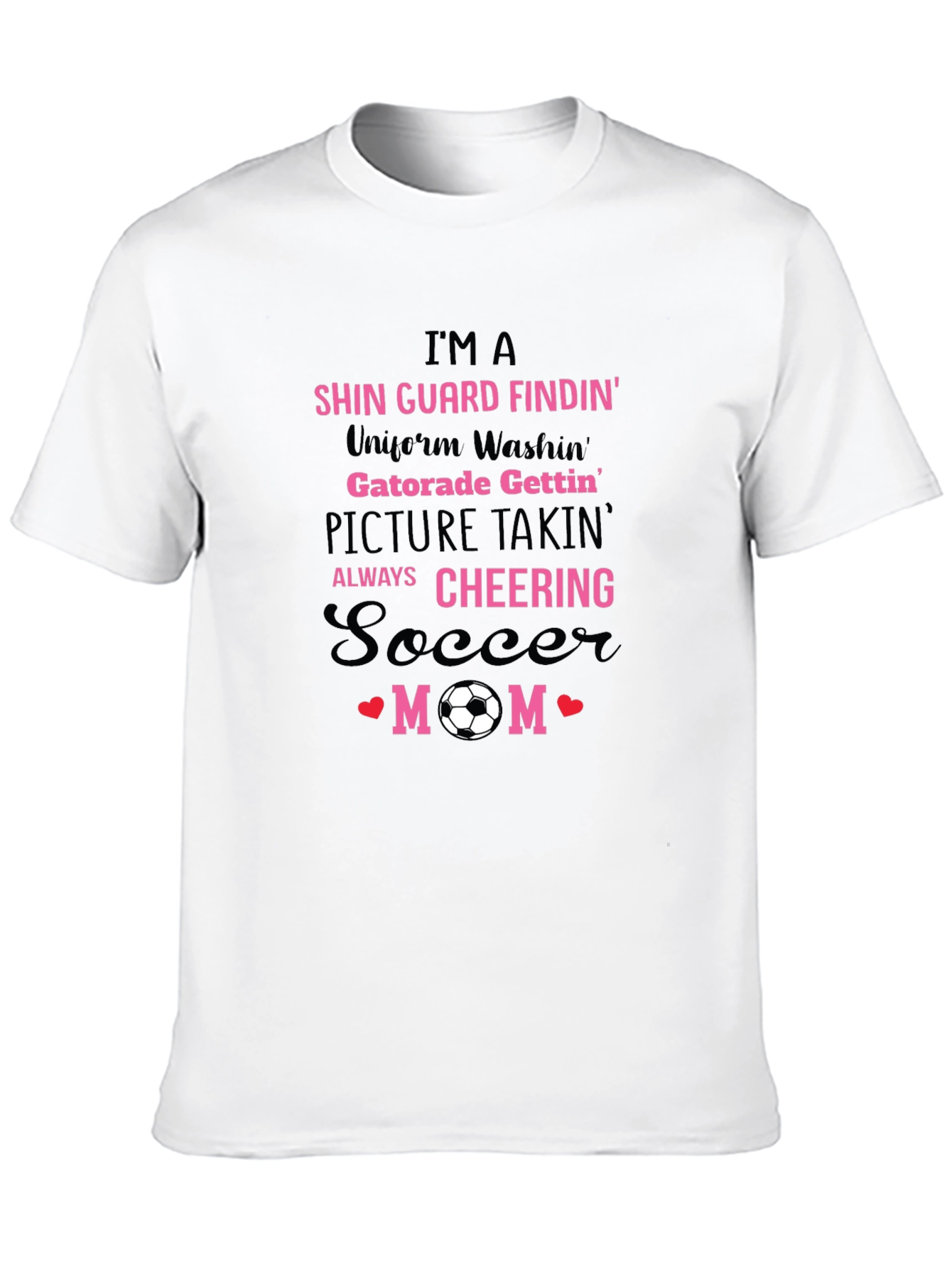 Soccer Mom T-Shirt - Shin Guard Findin Design