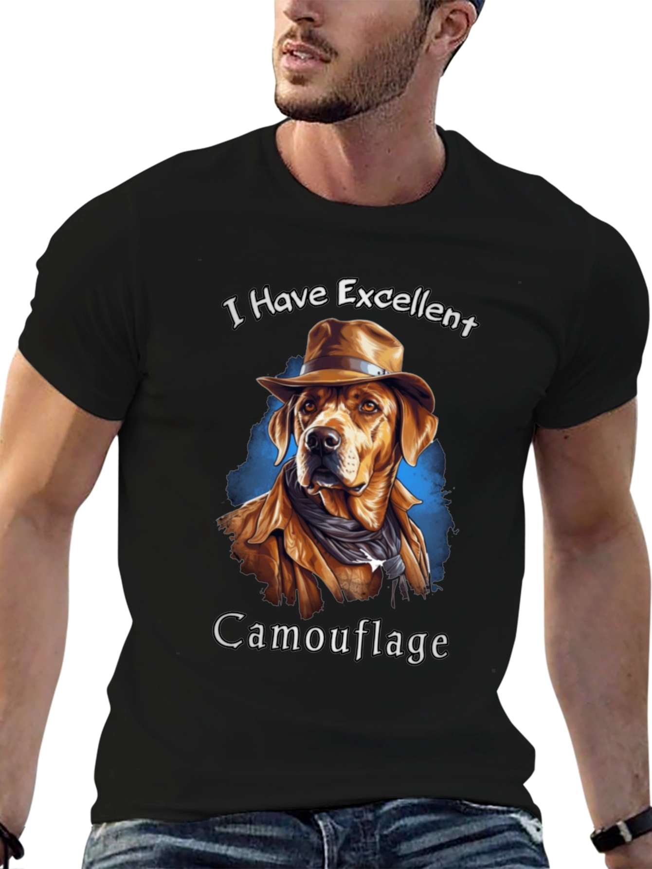 Dog Camouflage T-shirt