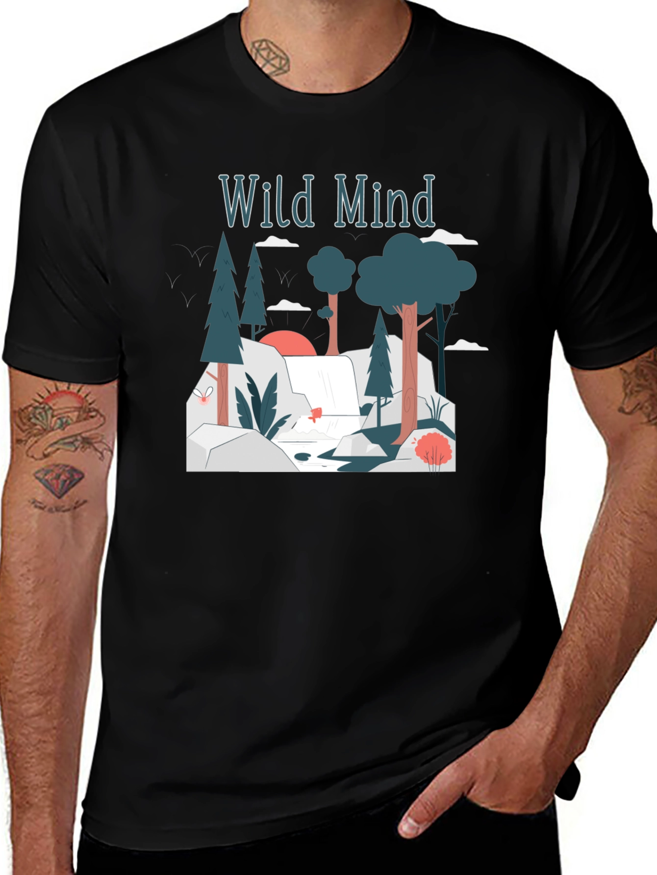 Wild Mind Nature Graphic T-Shirt
