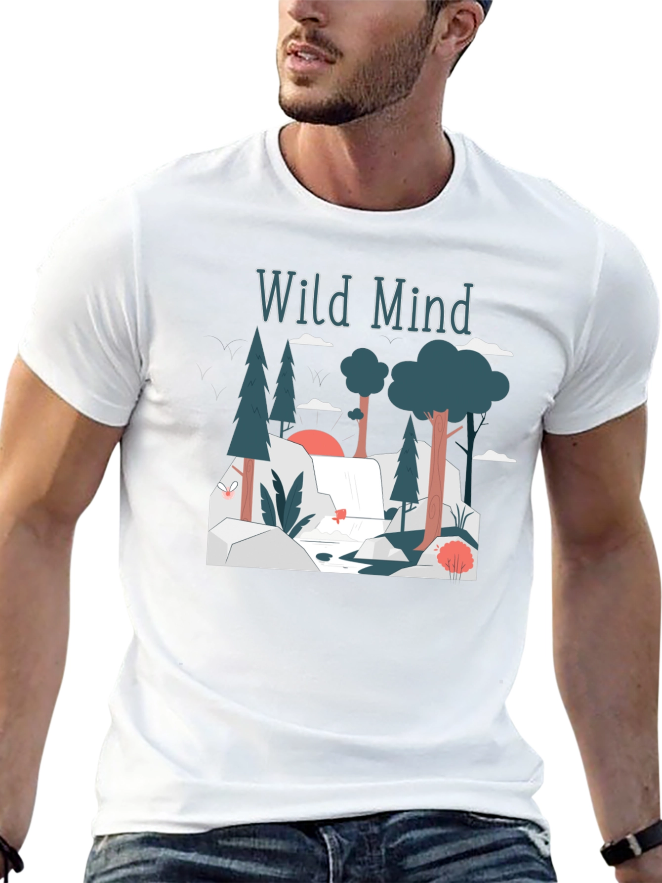 Wild Mind Nature Graphic T-Shirt
