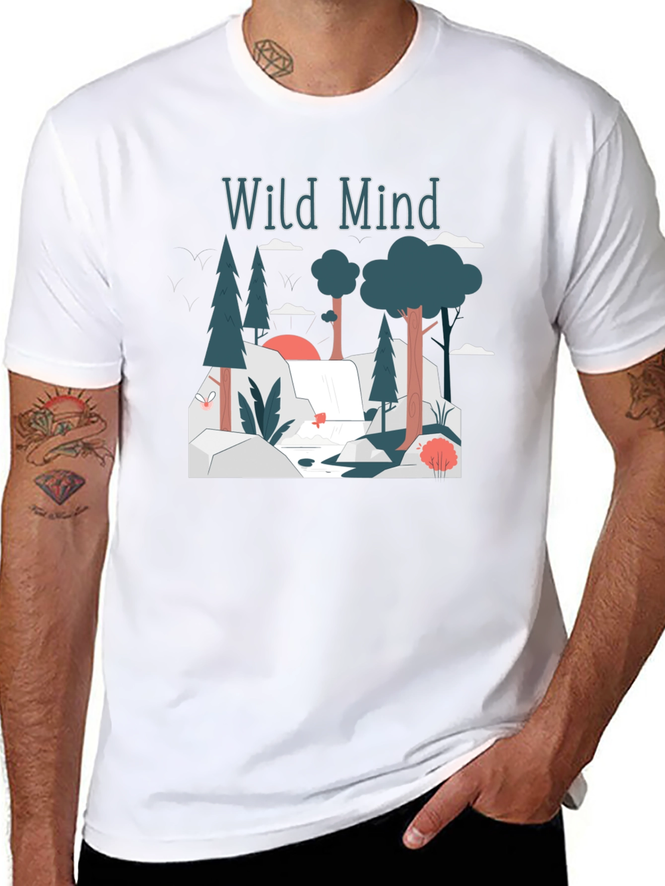 Wild Mind Nature Graphic T-Shirt