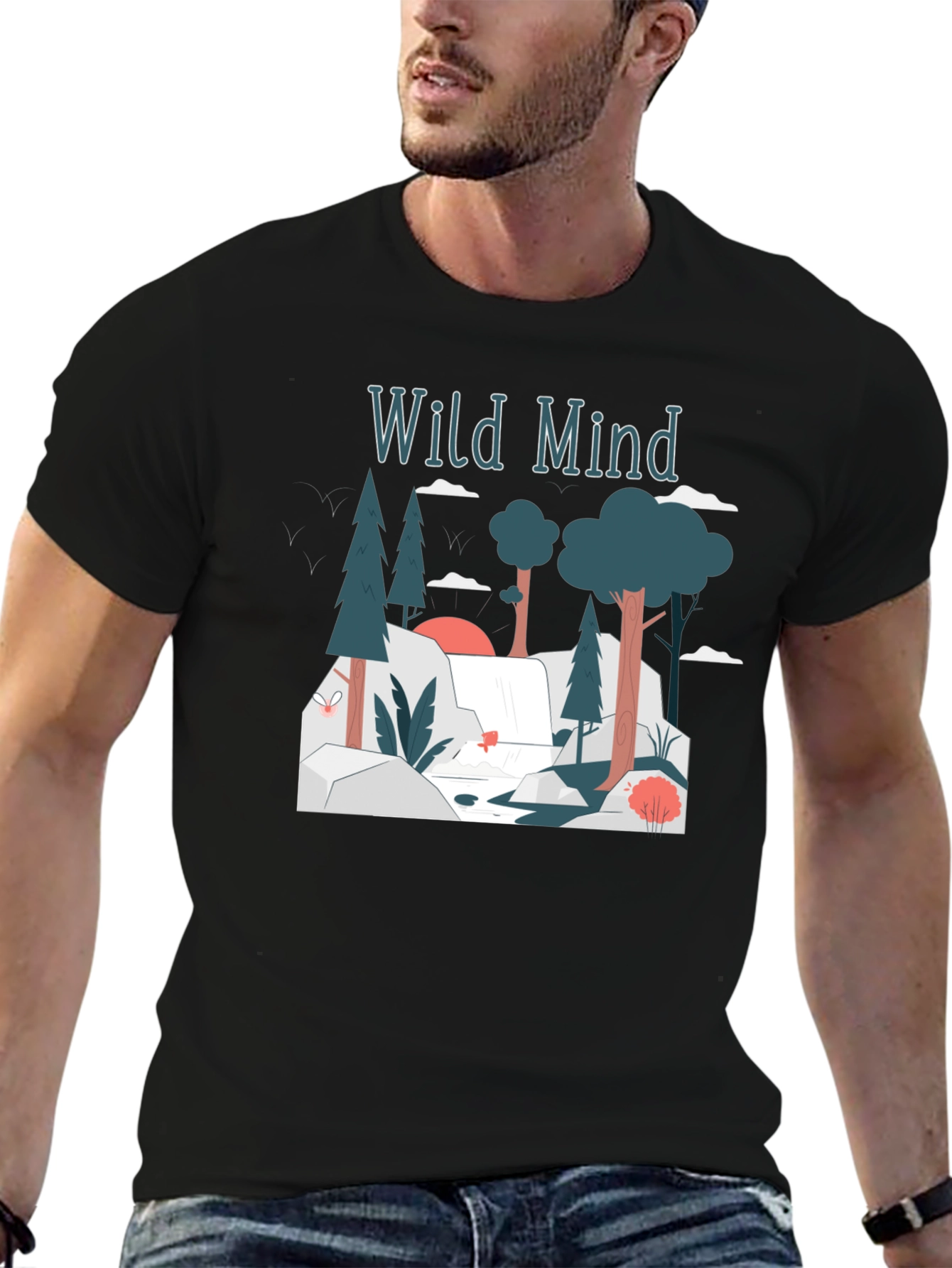 Wild Mind Nature Graphic T-Shirt