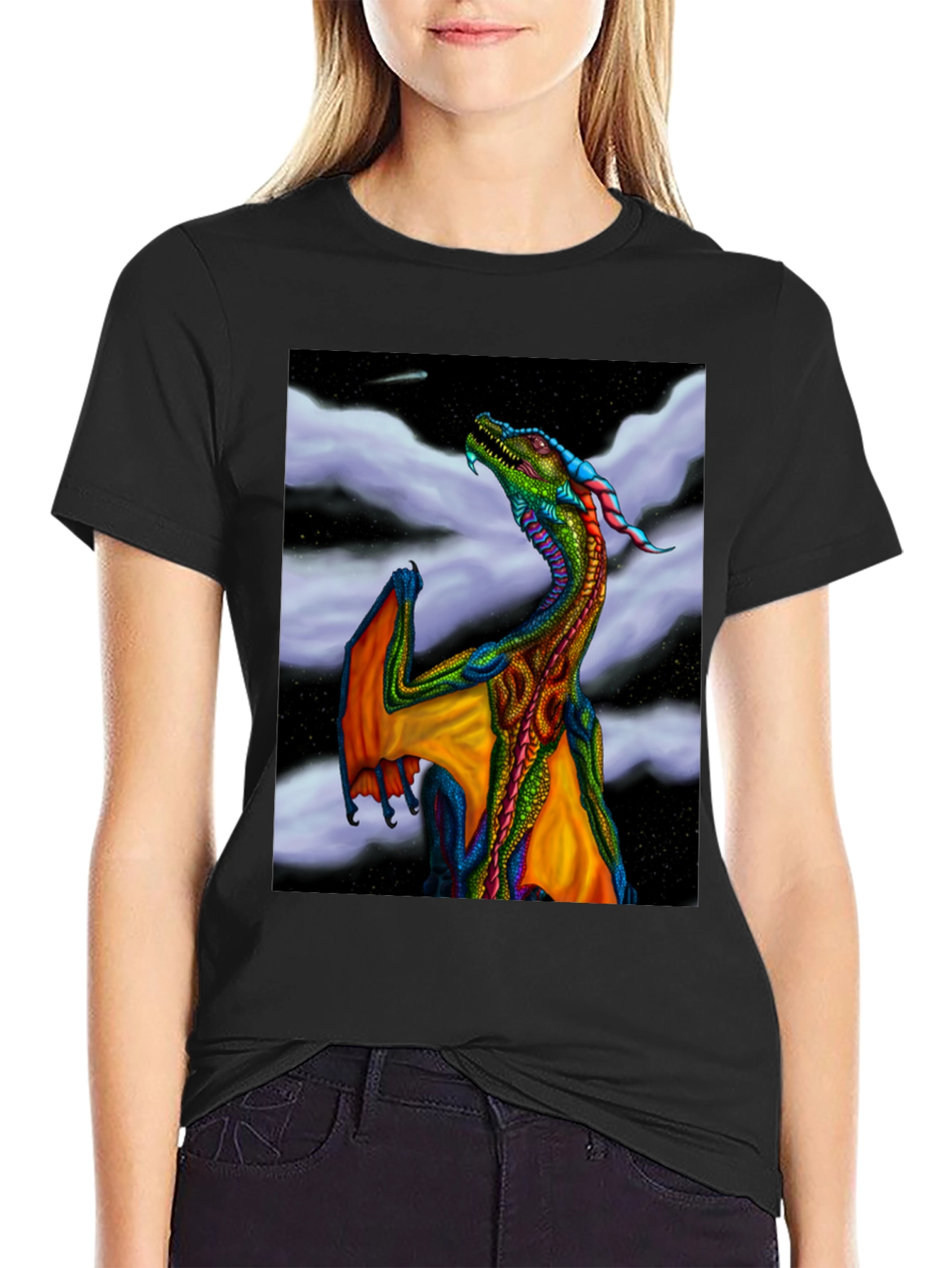 Dragon T-Shirt - Mystical Creature Art Tee