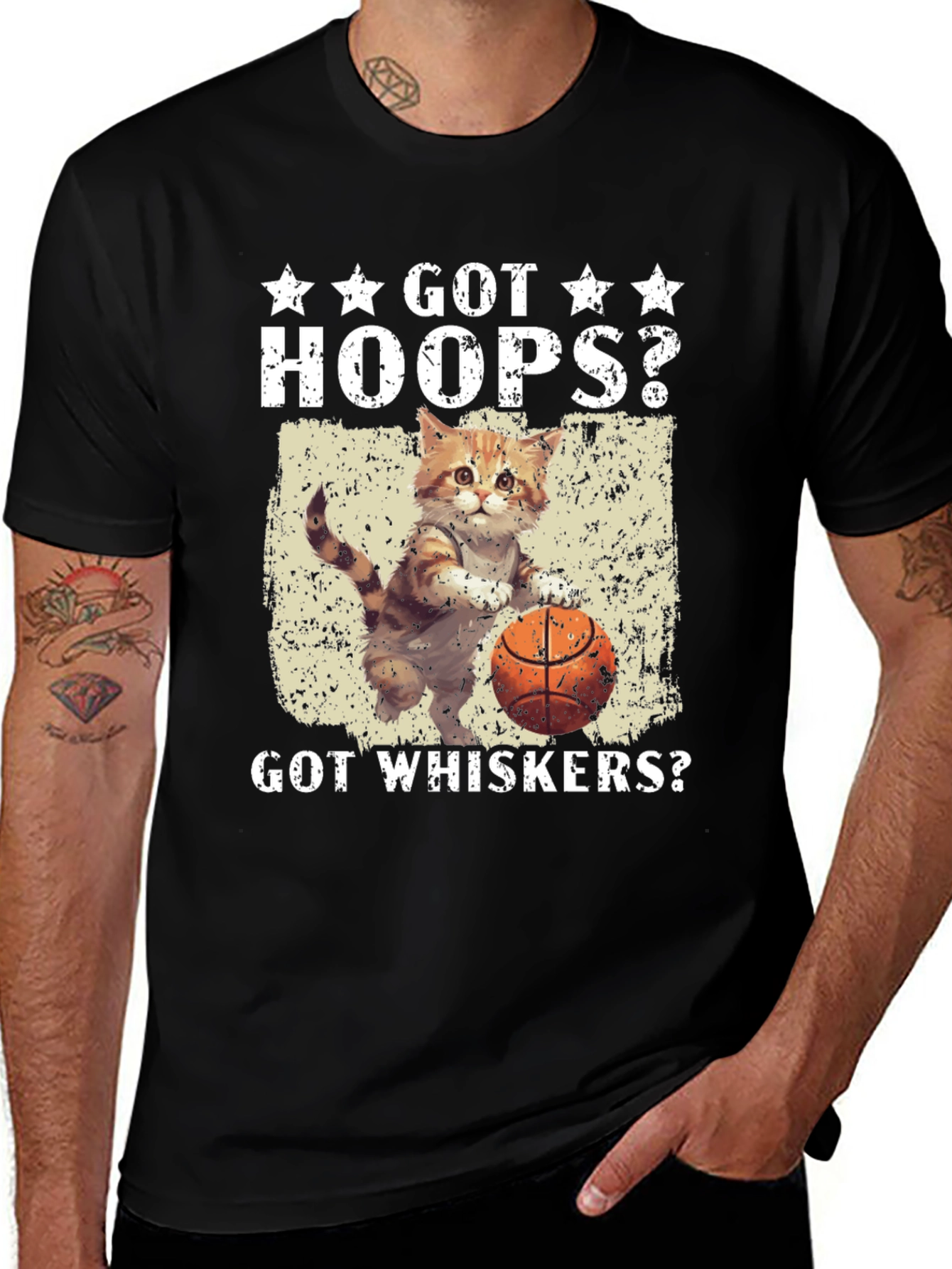 Got Hoops? Got Whiskers? T-Shirt