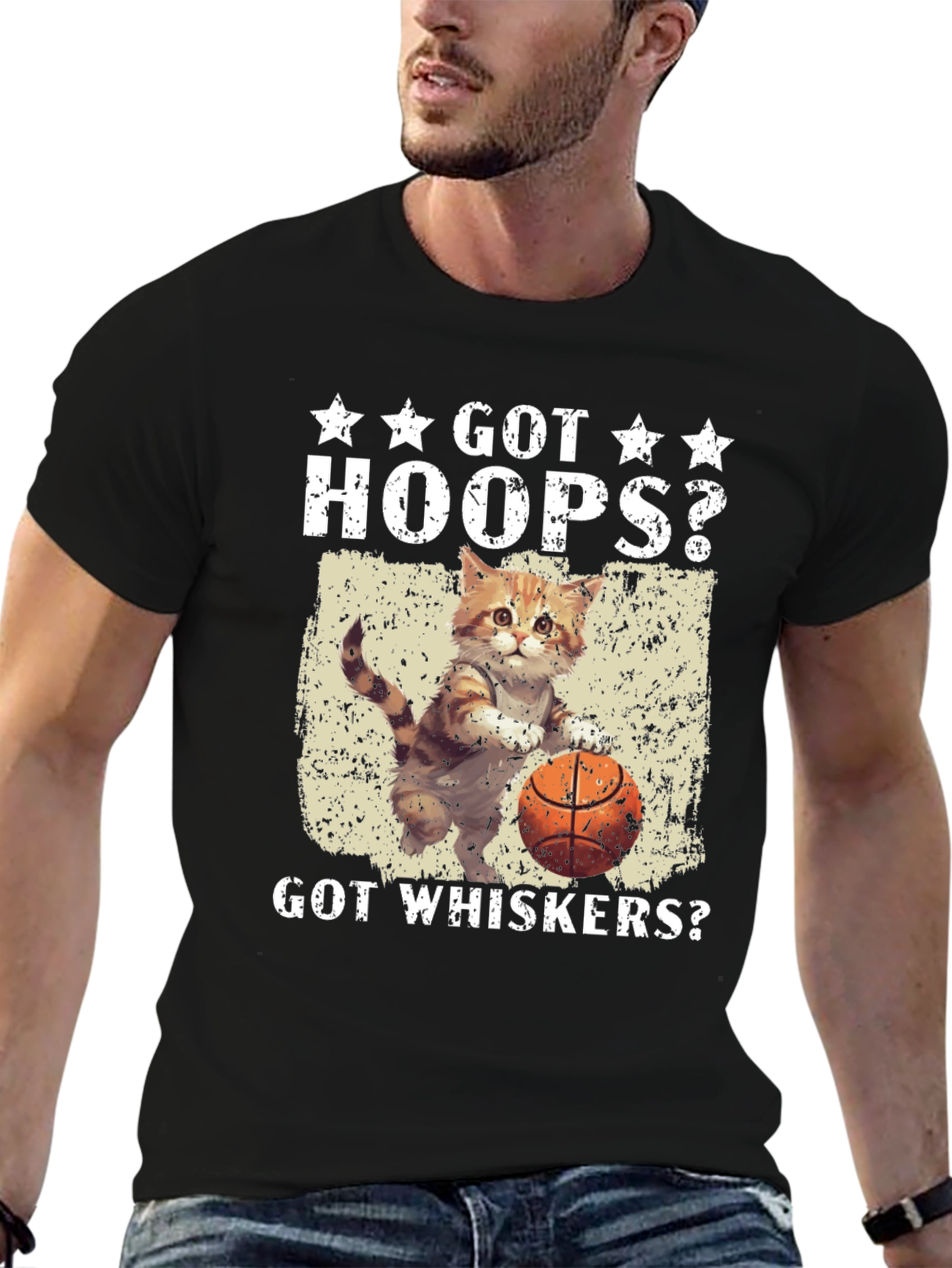 Got Hoops? Got Whiskers? T-Shirt