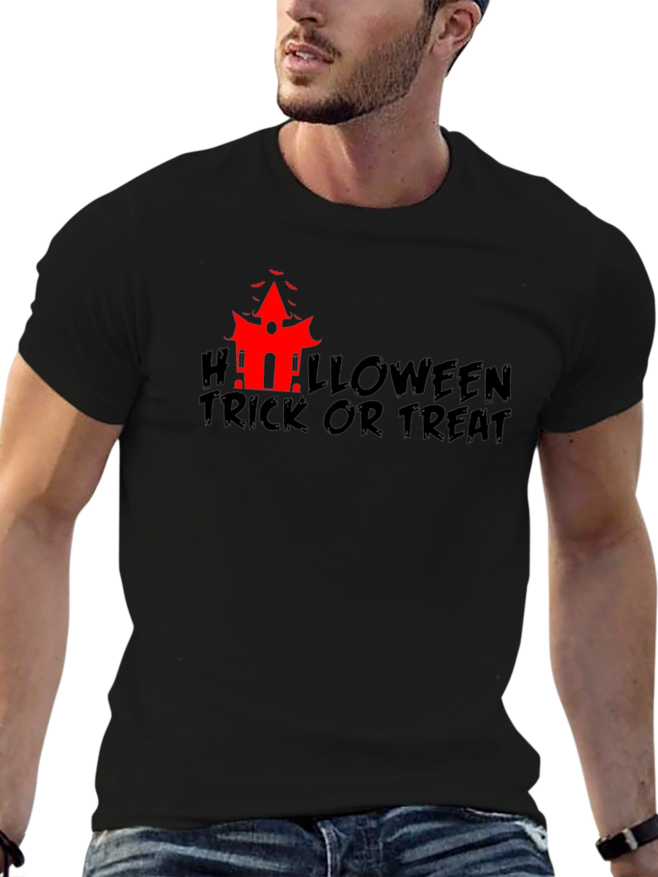 Halloween Trick or Treat Graphic Tee