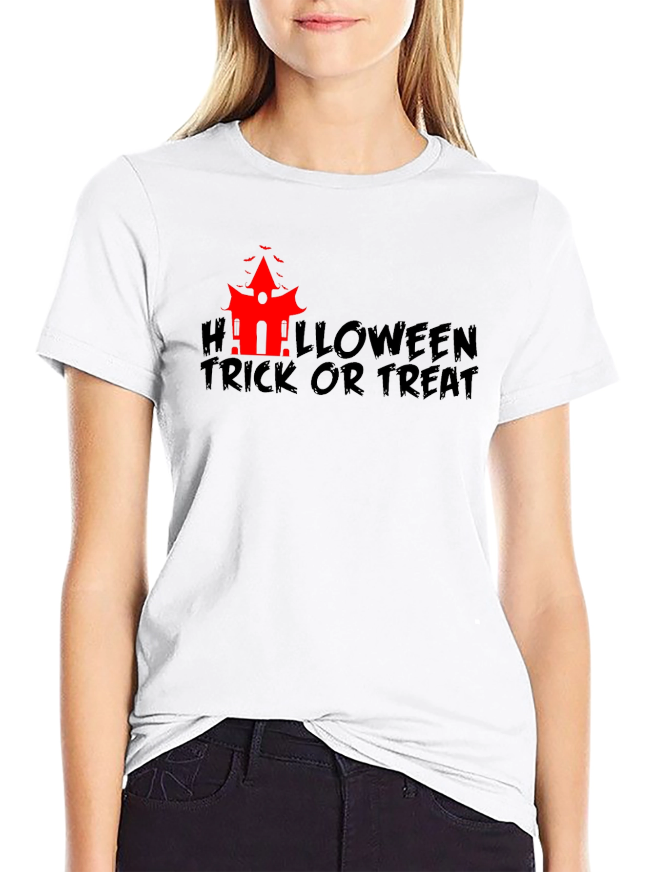 Halloween Trick or Treat Graphic Tee