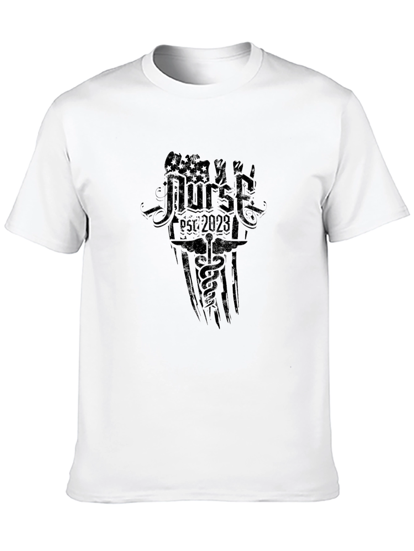 Nurse Est. 2023 Black T-Shirt