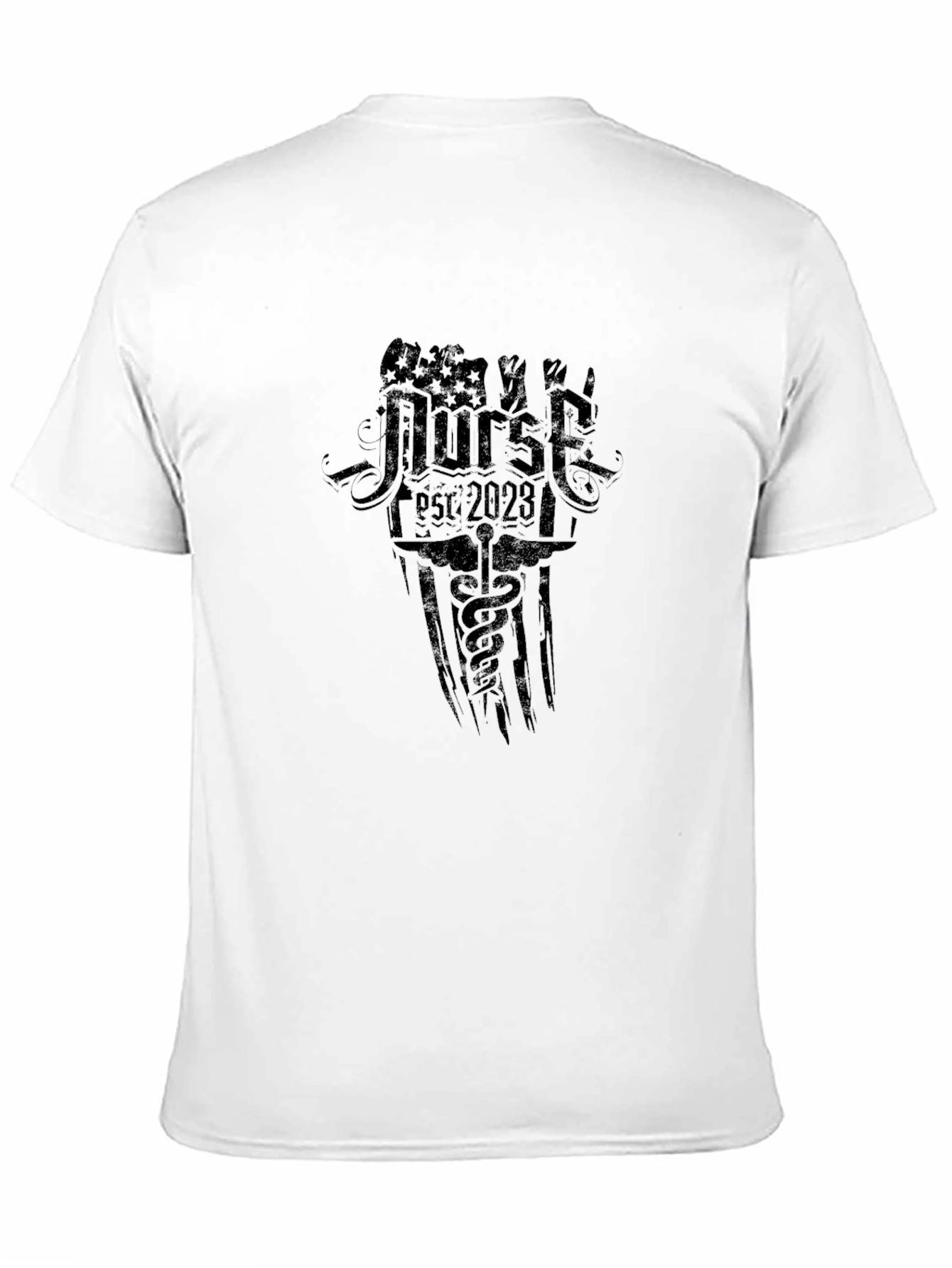 Nurse Est. 2023 Black T-Shirt