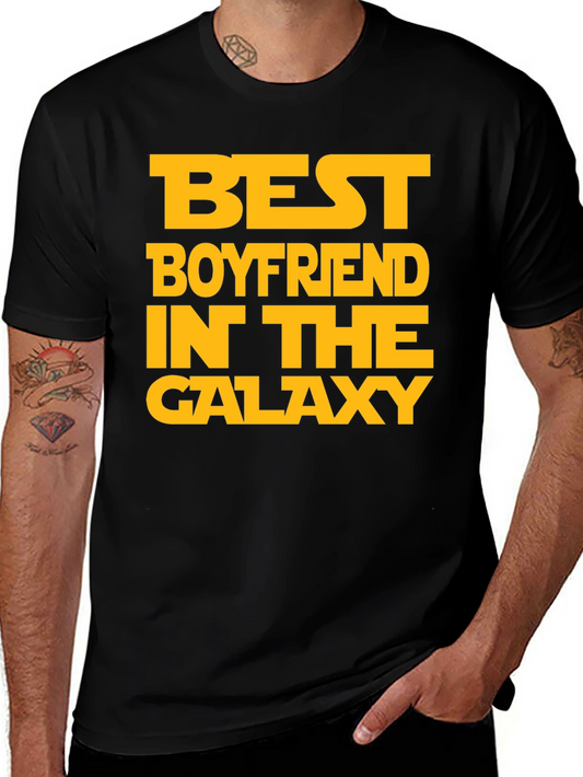 Best Boyfriend in the Galaxy Graphic Tee