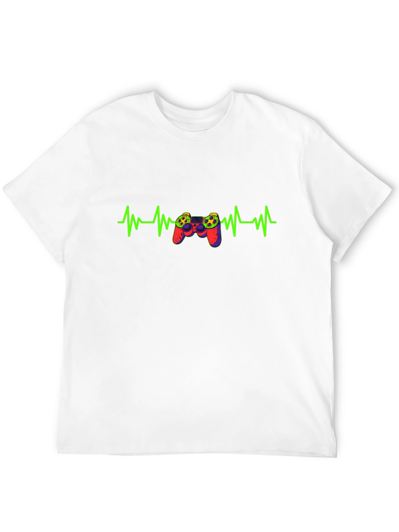 Gamer Heartbeat Graphic T-Shirt