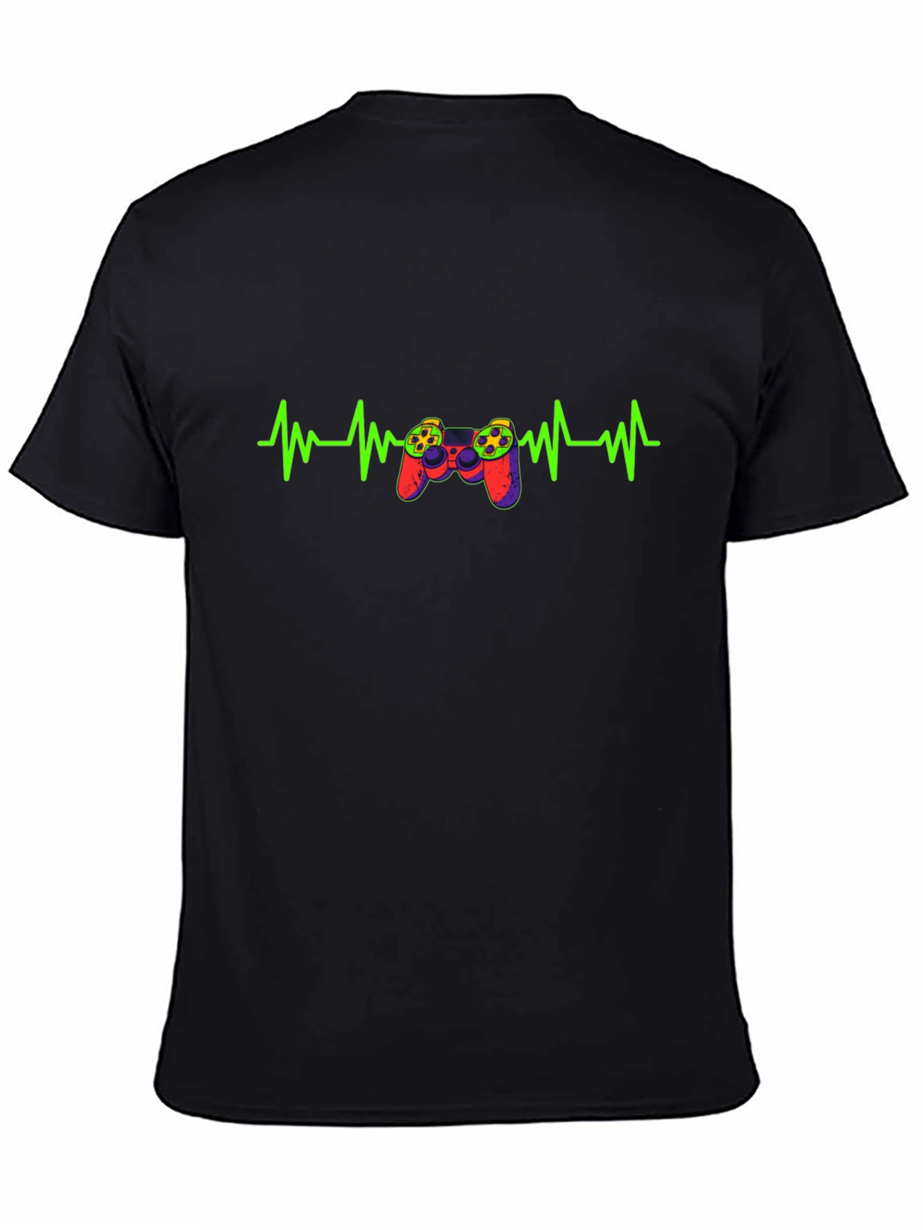 Gamer Heartbeat Graphic T-Shirt