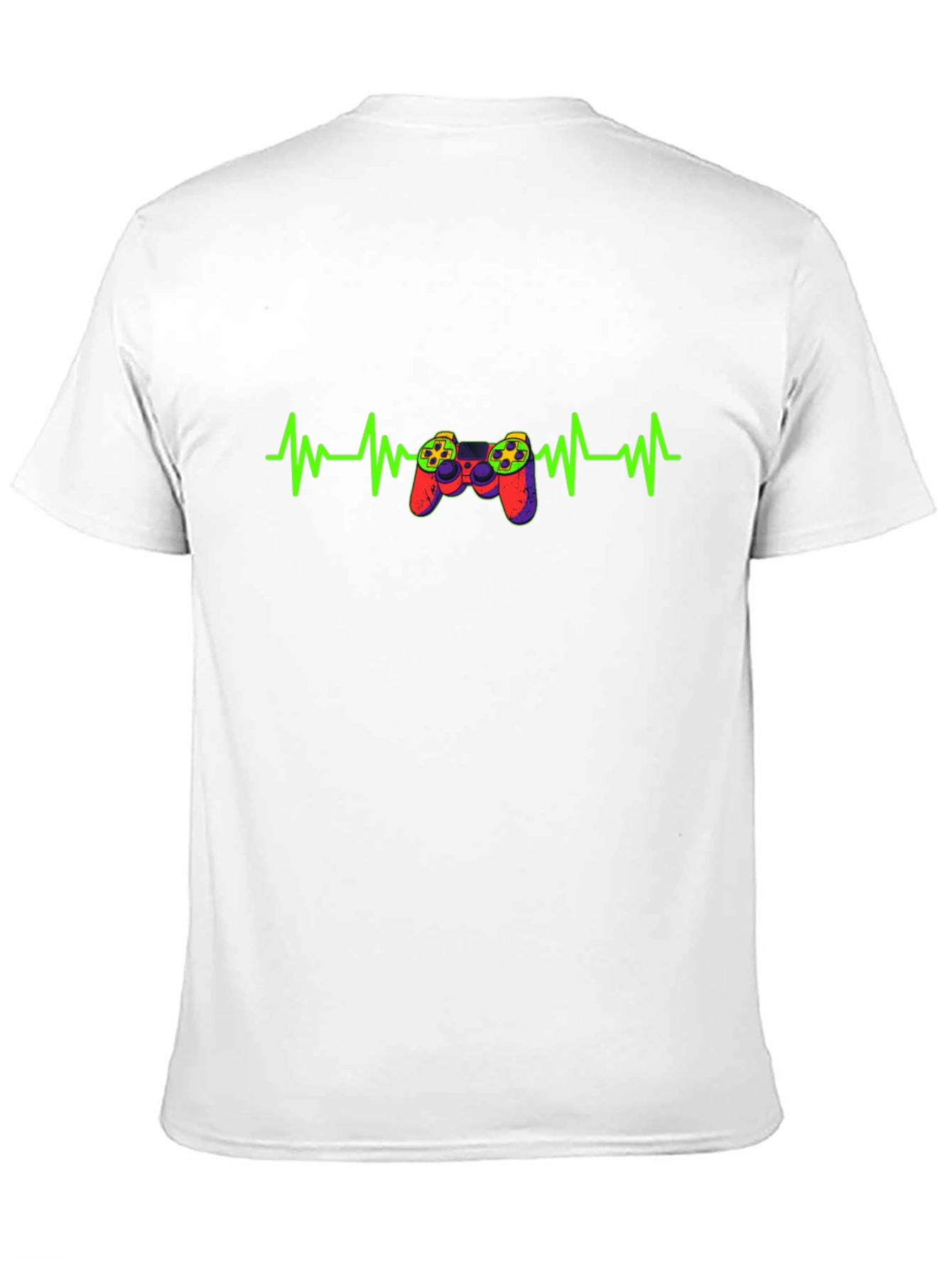 Gamer Heartbeat Graphic T-Shirt