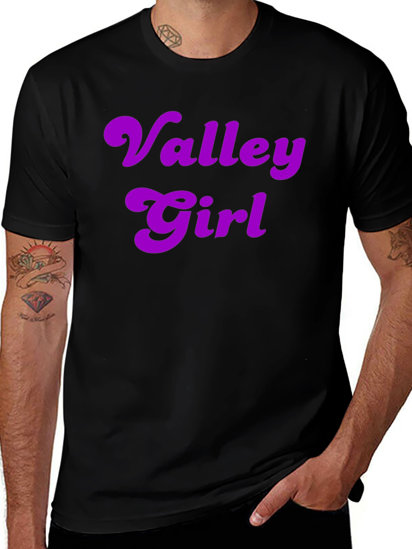 Valley Girl Graphic Tee - Retro Inspired