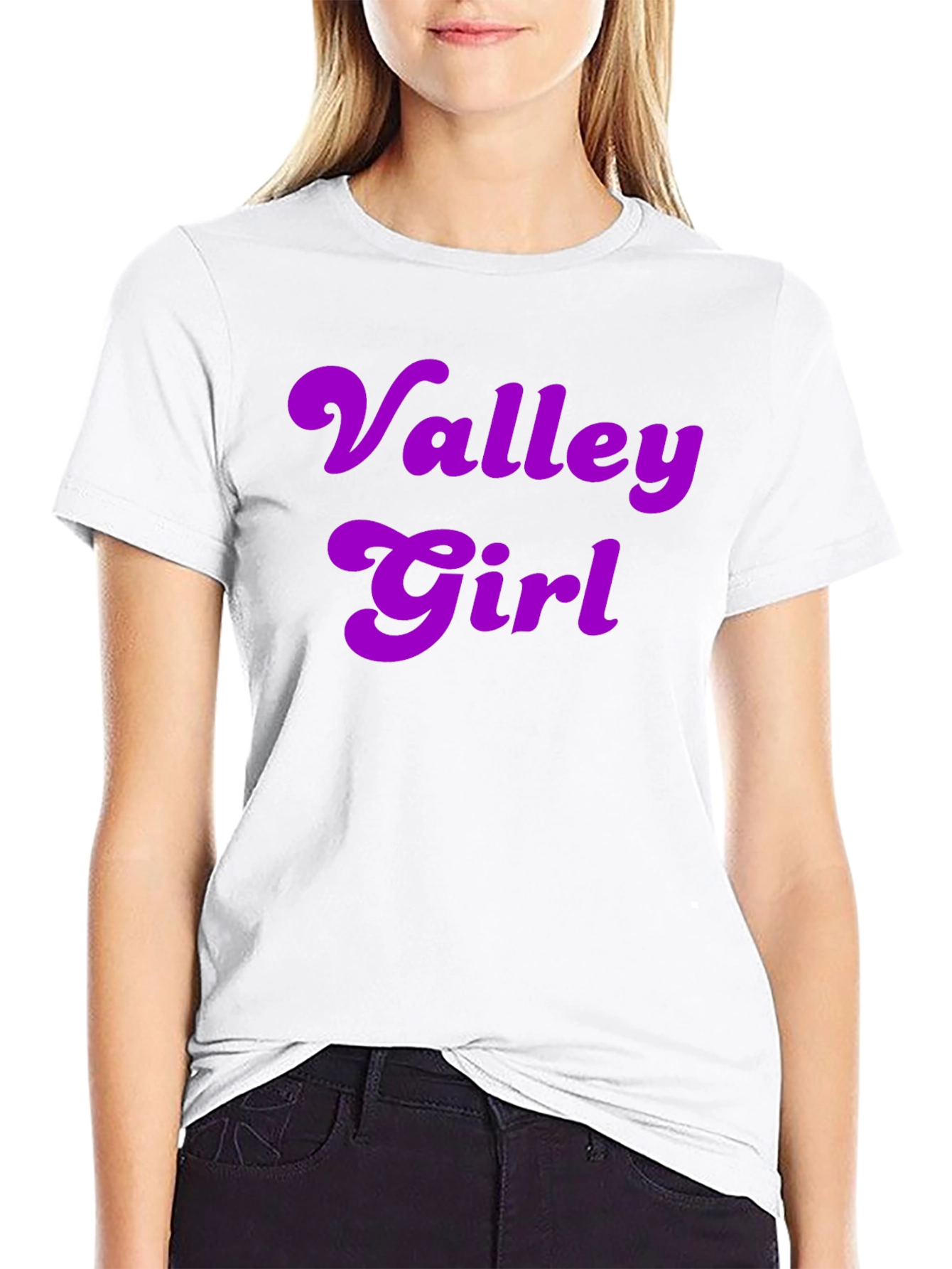 Valley Girl Graphic Tee - Retro Inspired